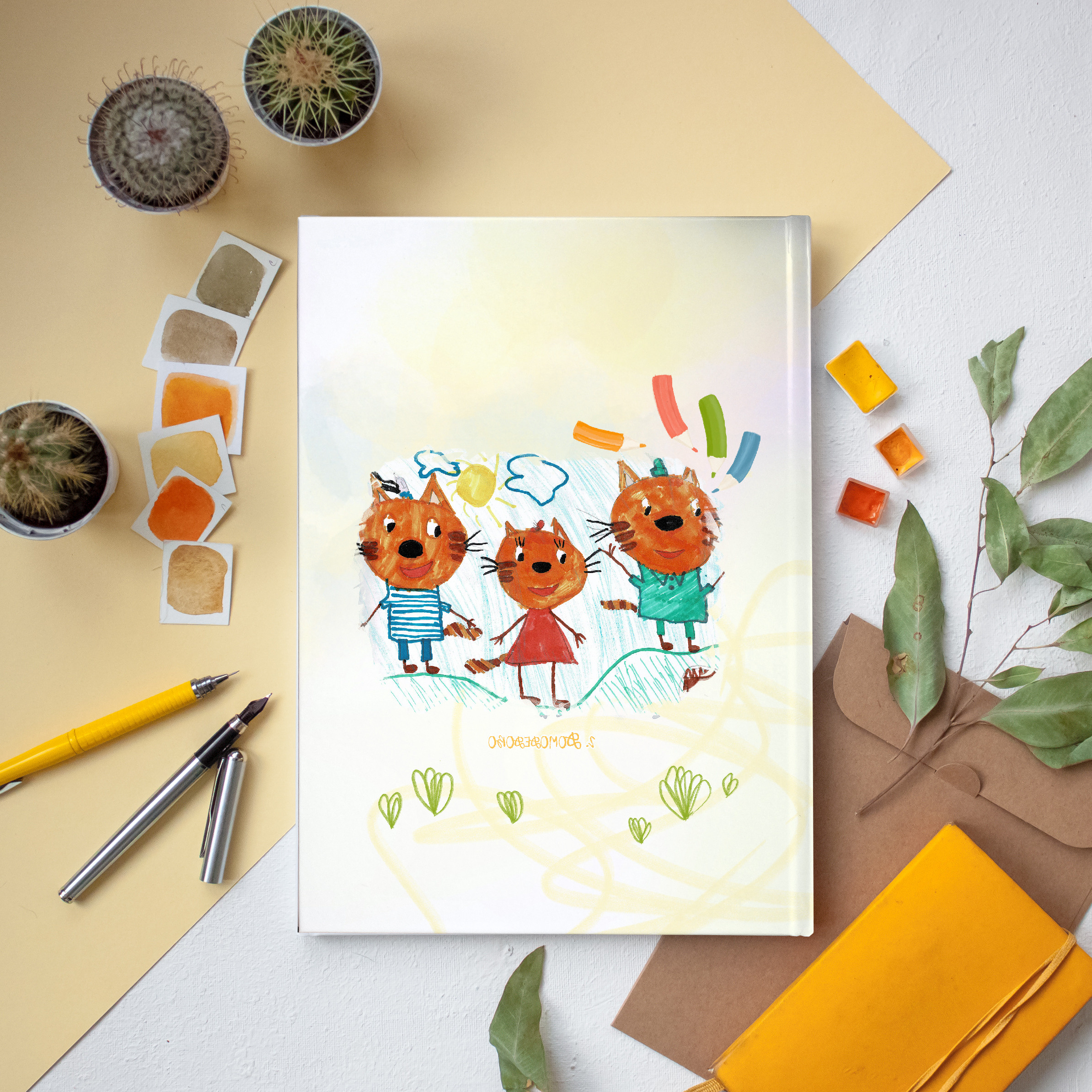 ДС АЛЬБОМ-ПАПКА 1 разворот. Выпускные альбомы для школ и детских садов