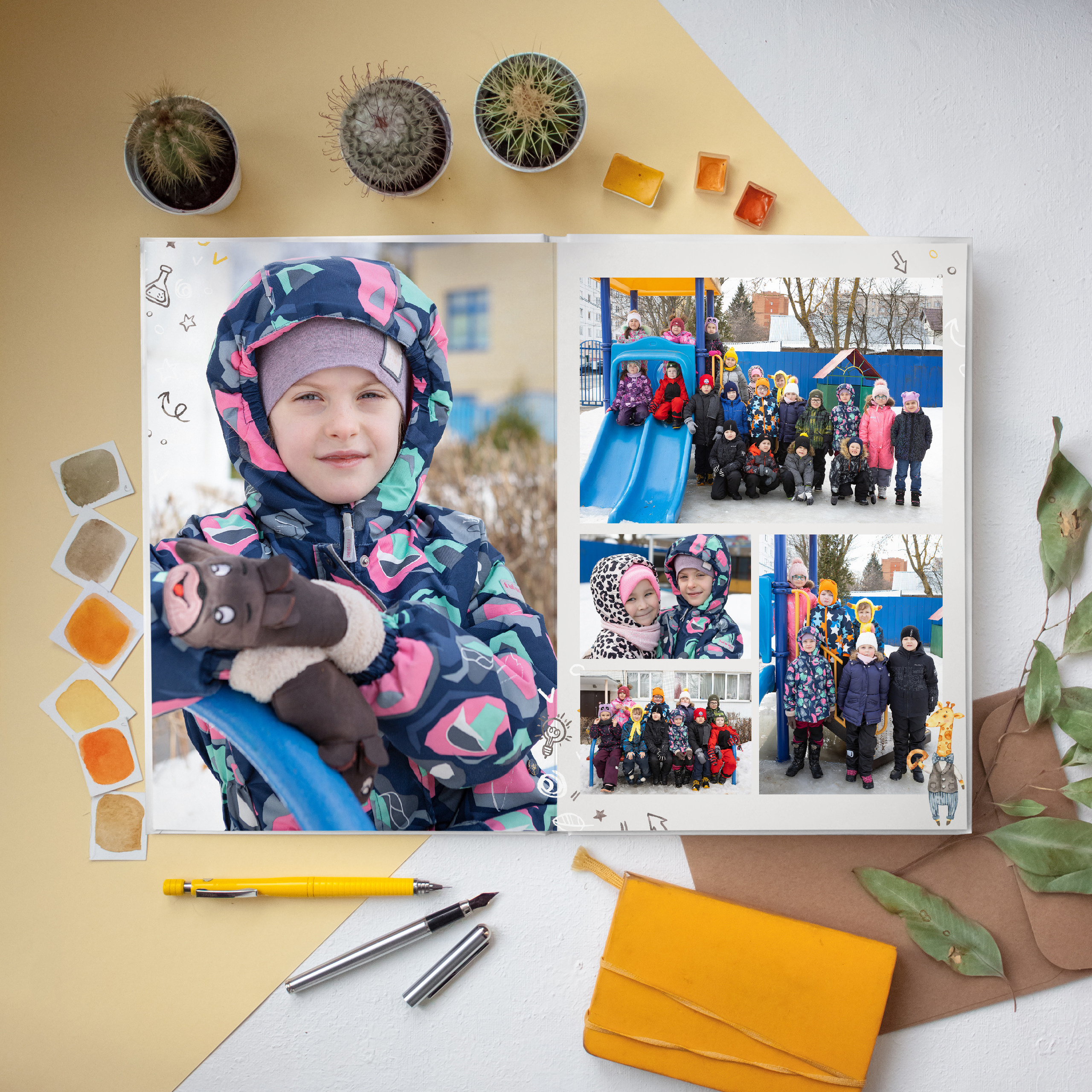 Детский сад. Выпускные альбомы для школ и детских садов