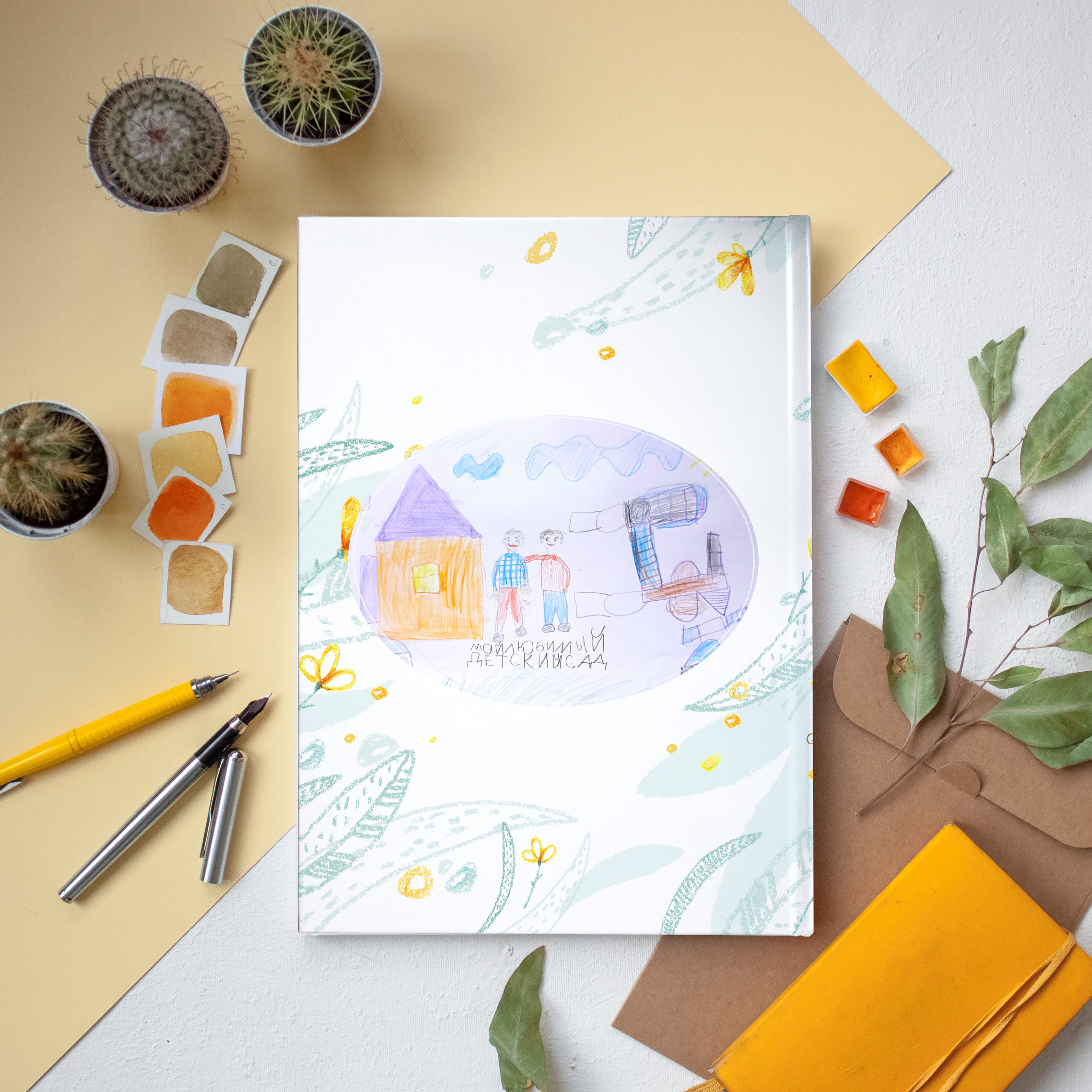 ДС АЛЬБОМ 2 разворота. Выпускные альбомы для школ и детских садов