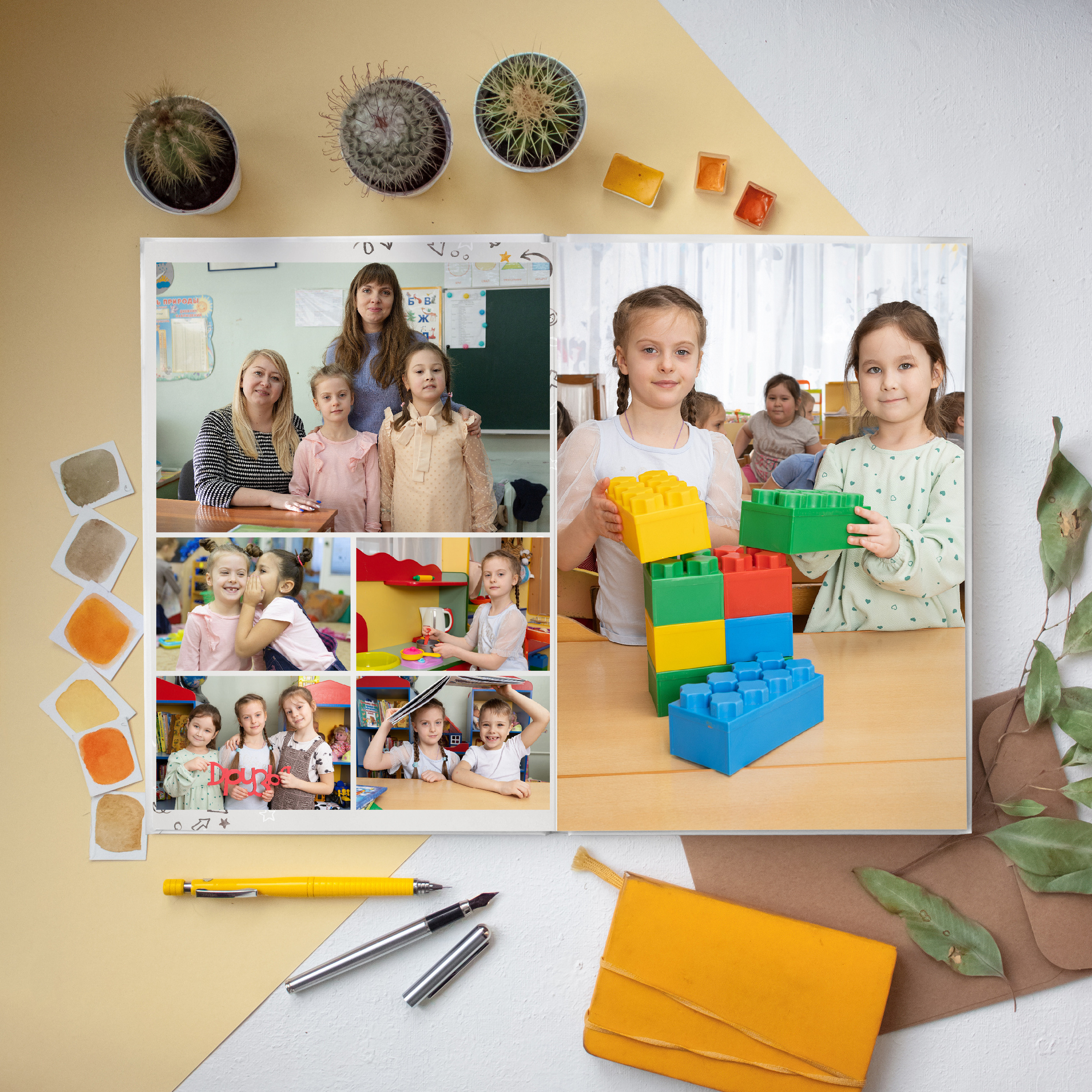 Детский сад. Выпускные альбомы для школ и детских садов