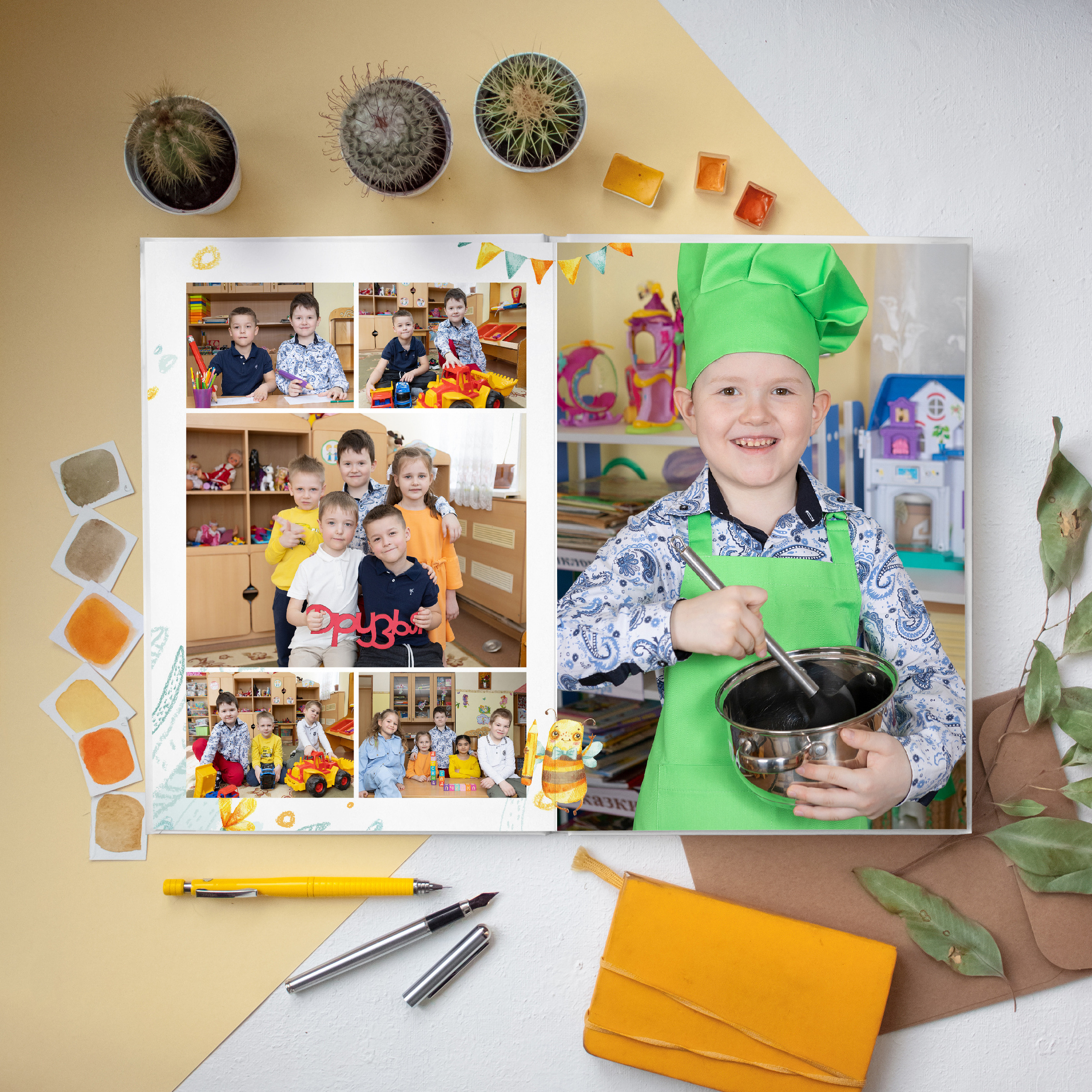 ВЫПУСКНЫЕ АЛЬБОМЫ для ДЕТСКОГО САДА. Выпускные альбомы для школ и детских садов