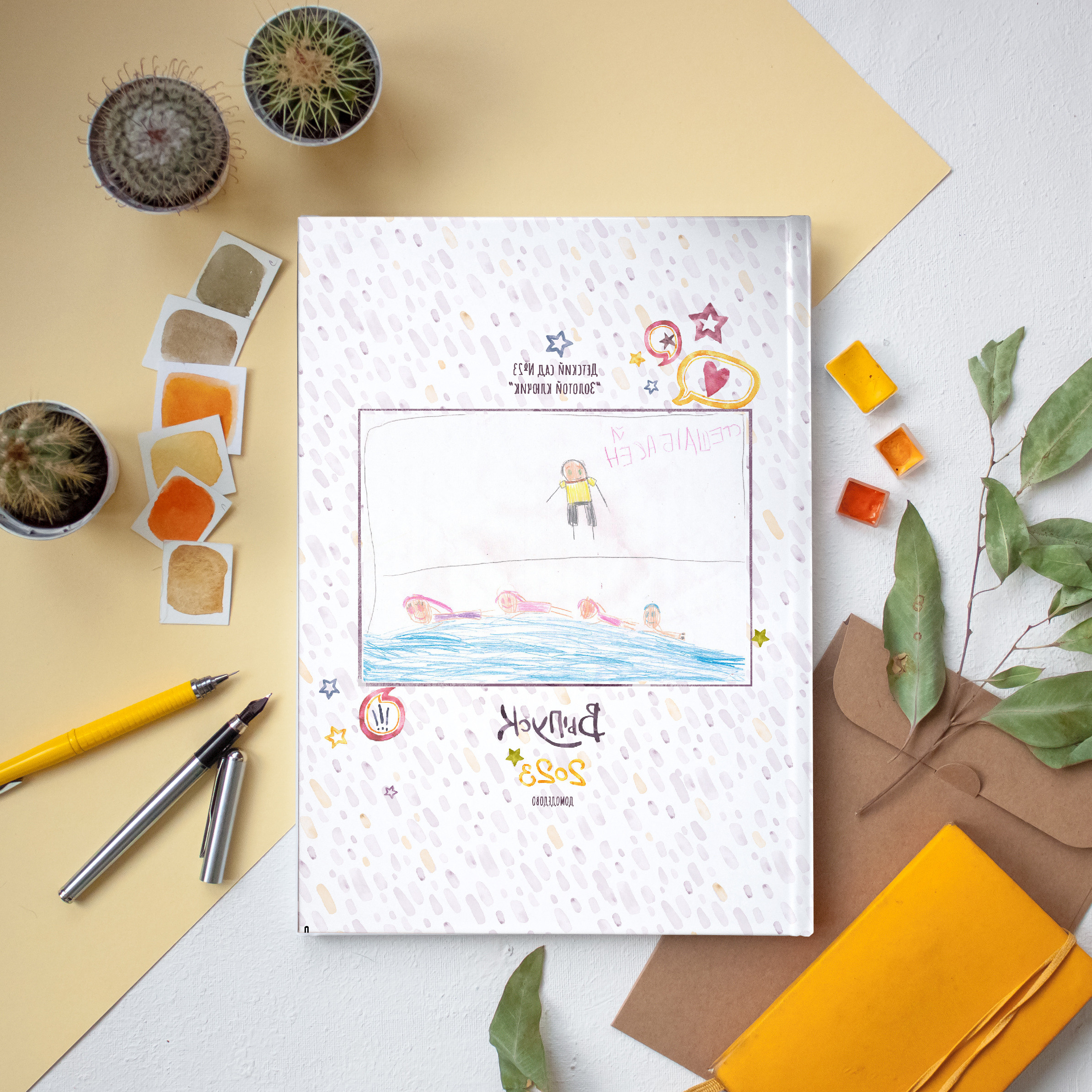 ДС АЛЬБОМ 9 разворотов. Выпускные альбомы для школ и детских садов