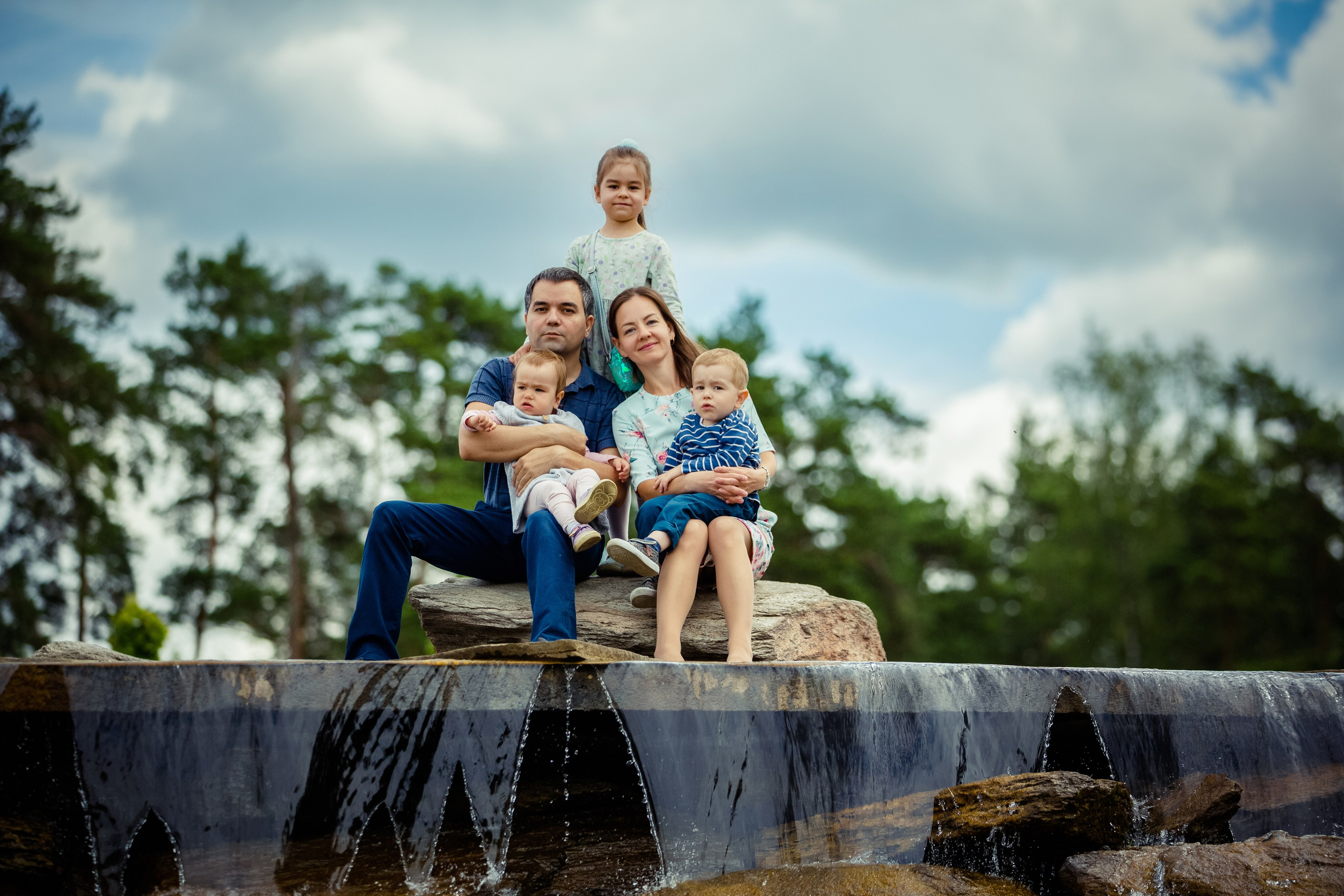 Мария Александр и их дети. Свадебный и семейный фотограф в Москве и Подмосковье Лариса Козлова