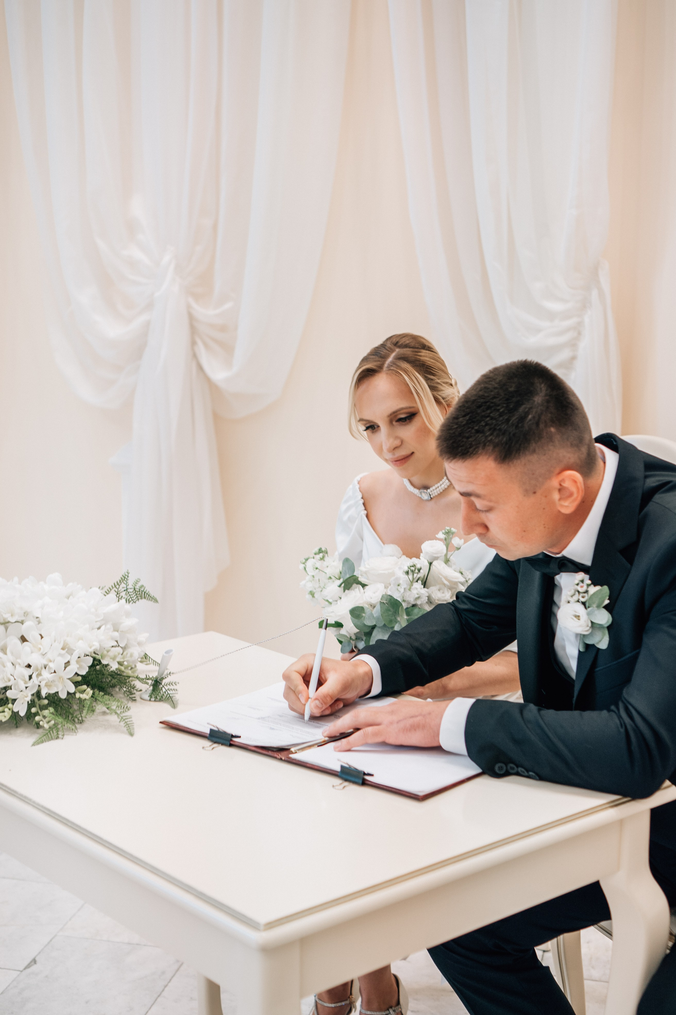 РЕПОРТАЖ В ЗАГСЕ. Профессиональный фотограф, Санкт-Петербург — Виктория Богомолова