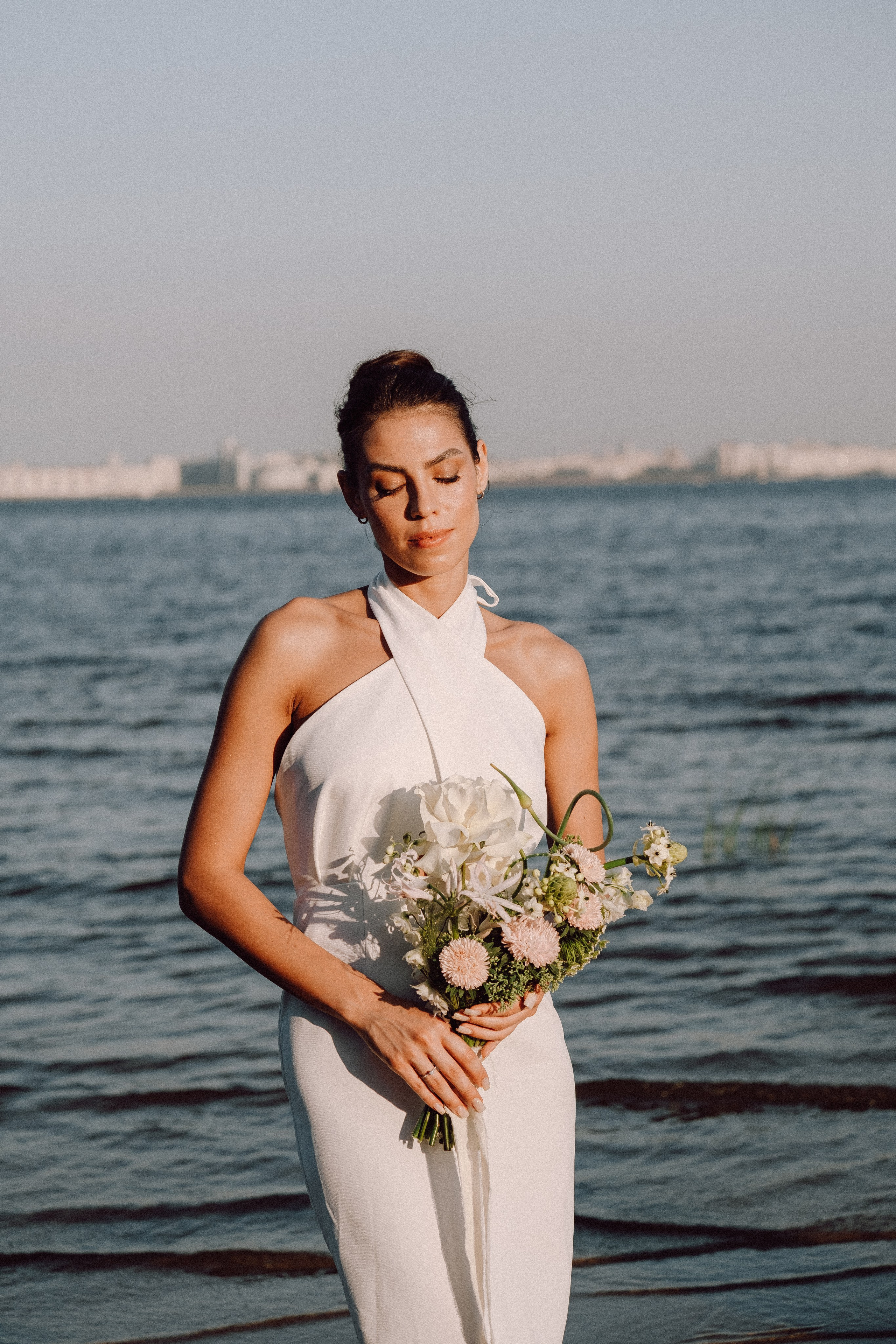 СВАДЕБНАЯ ФОТОСЕССИЯ ВЫЕЗДНОЙ ЦЕРЕМОНИИ (ФИНСКИЙ ЗАЛИВ). Профессиональный фотограф, Санкт-Петербург — Виктория Богомолова