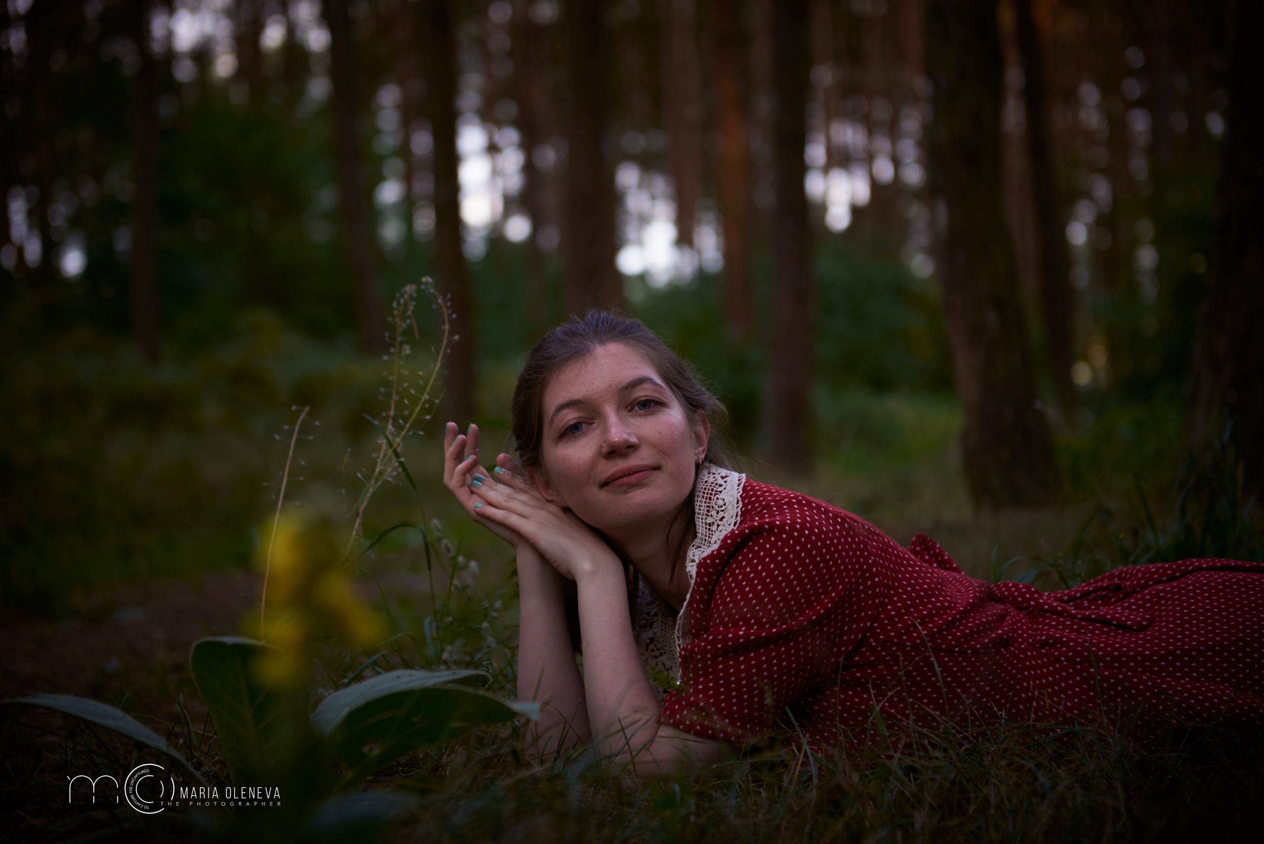 Кристина на рассвете. Фотограф Мария Оленева