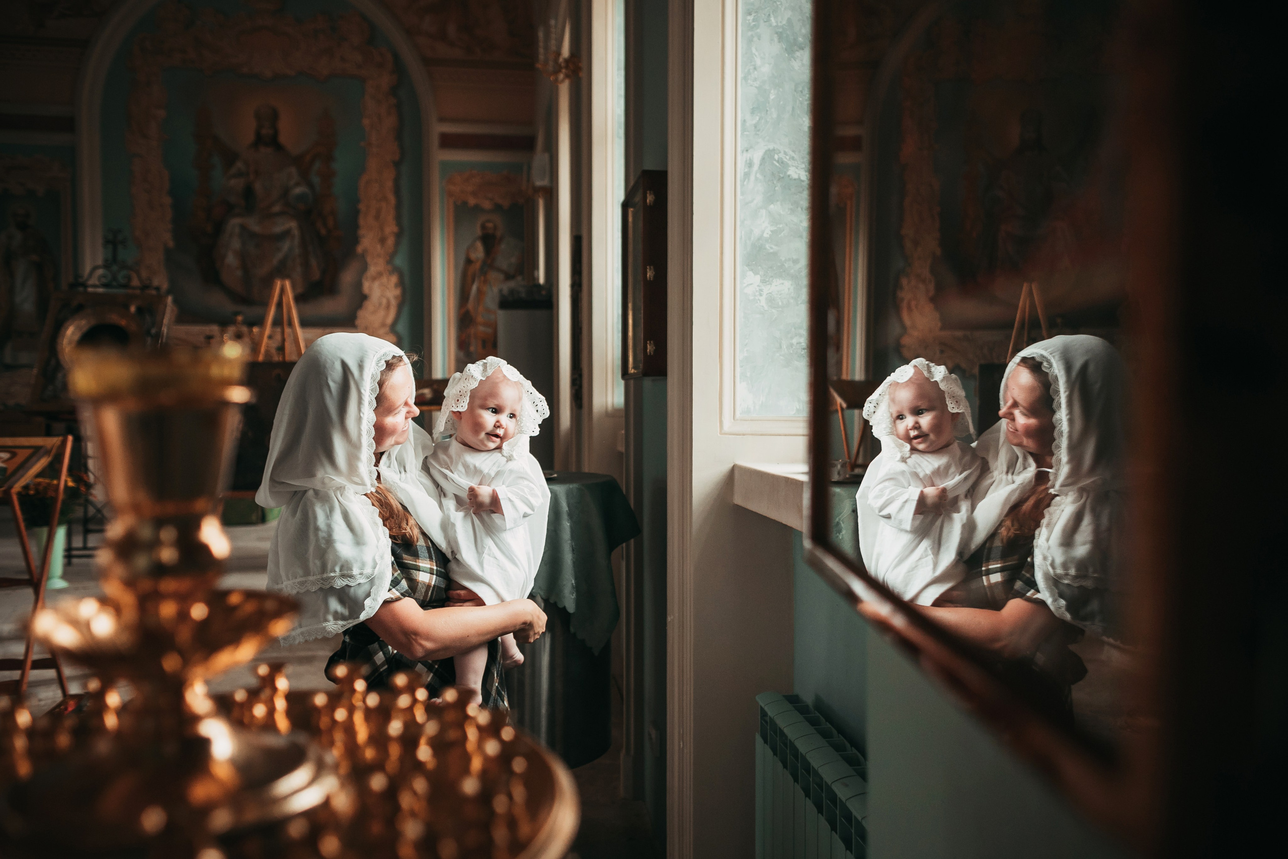 Крещение Софии. Алёна Хомич. Свадебный и семейный фотограф Коломна, Москва