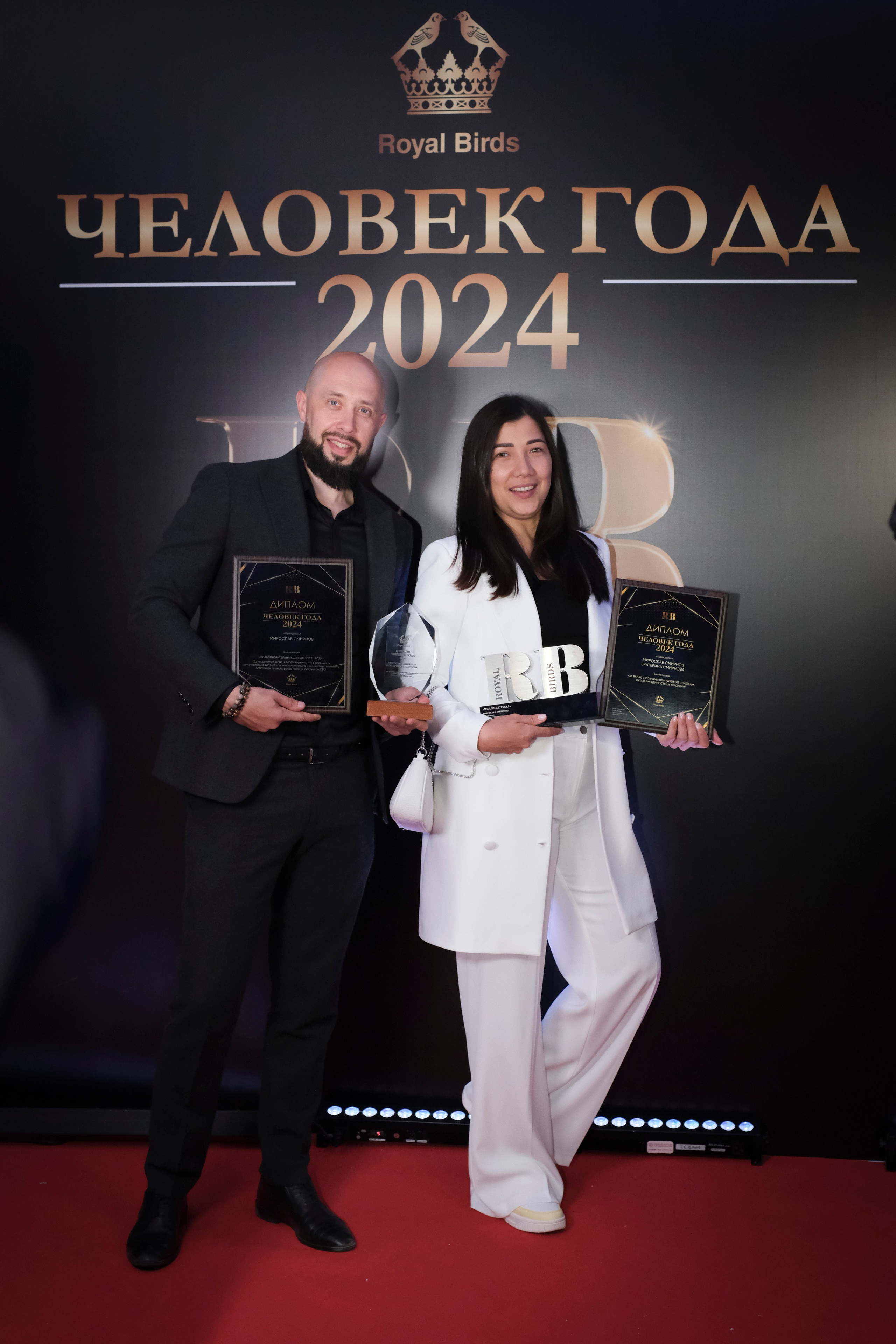 ПРЕМИЯ ЧЕЛОВЕК ГОДА 2024. Индивидуальная фотосъёмка в Москве. Фотограф Василиса Тарасова