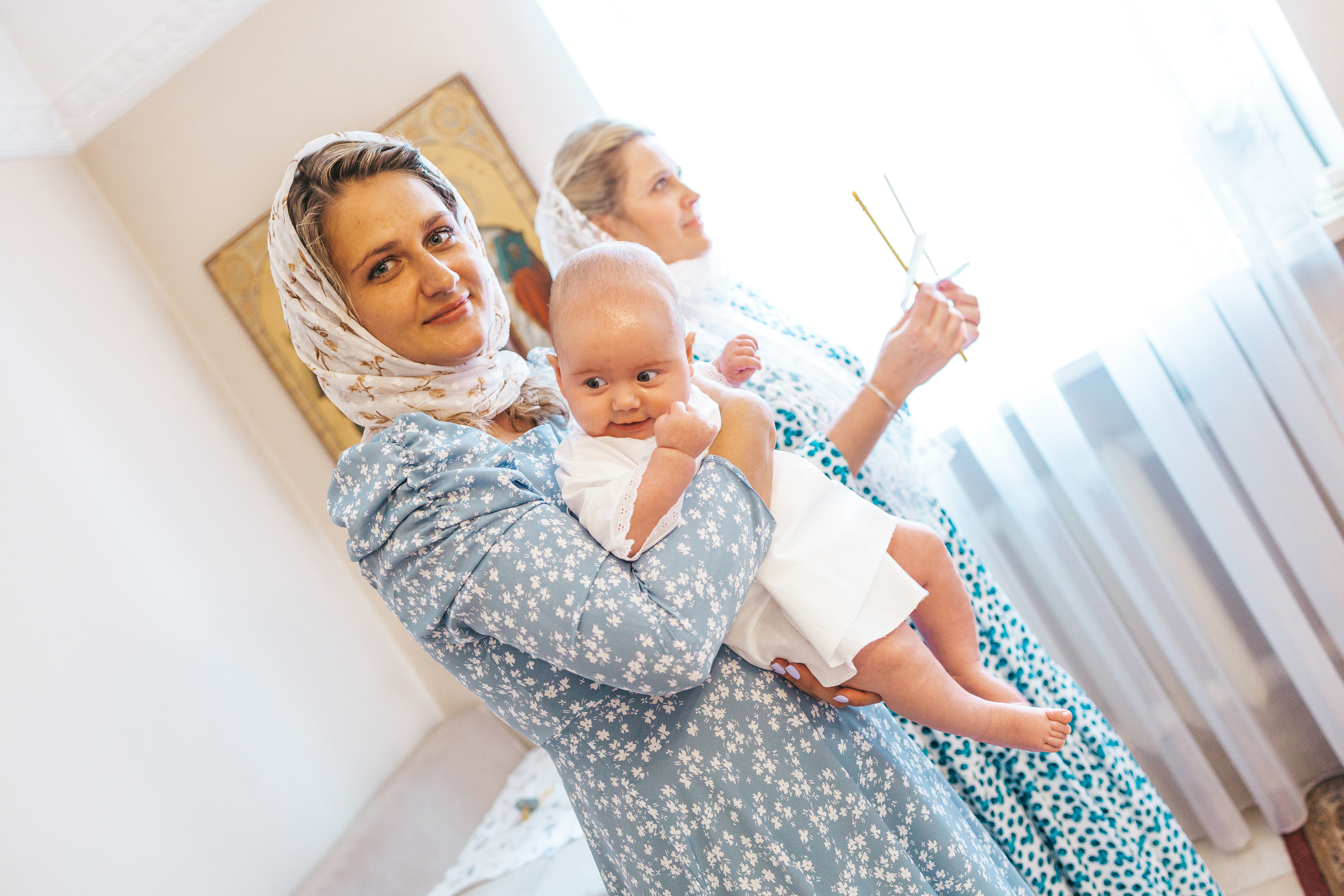 Крещение. Фотограф новорождённых в Москве и МО