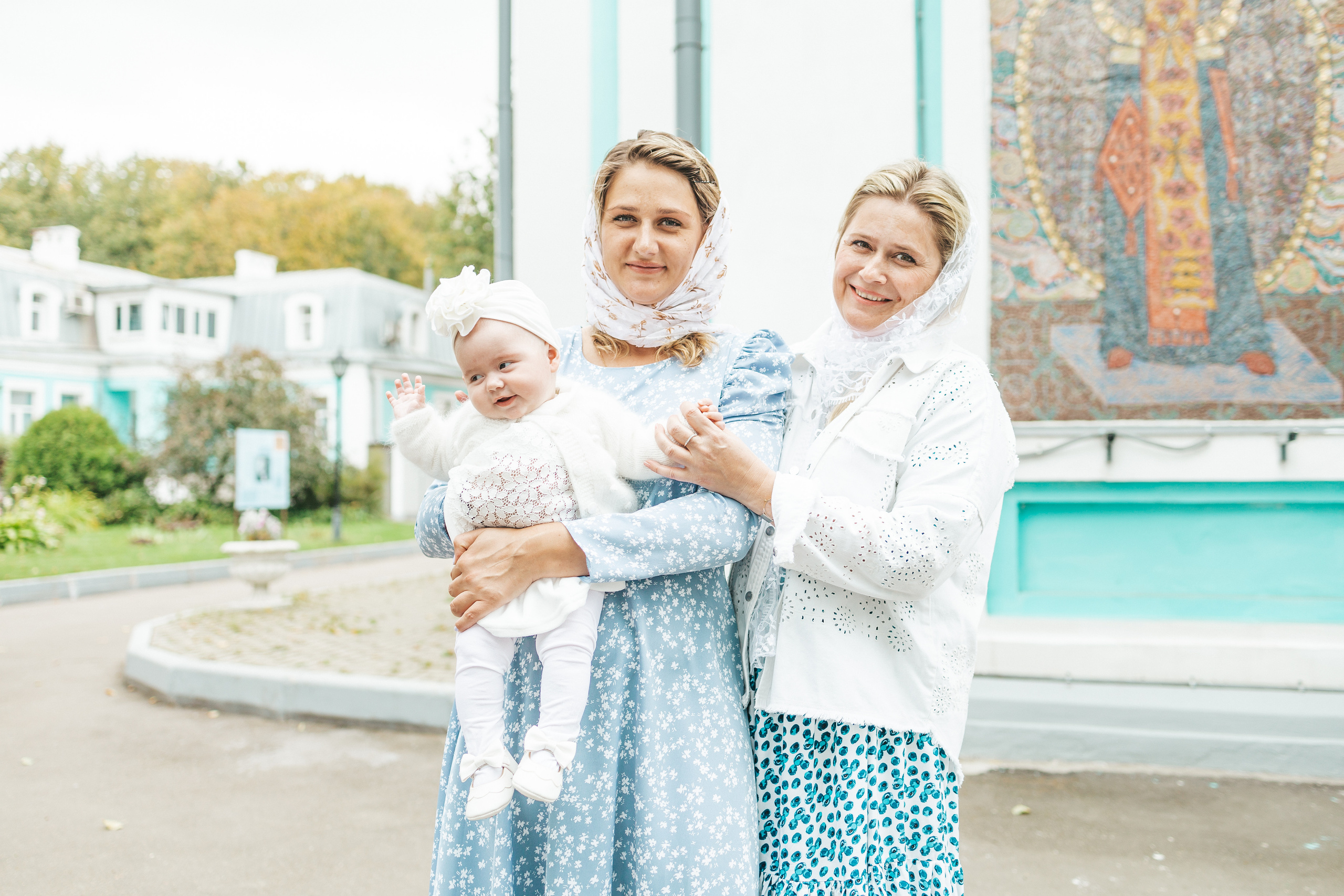 Крещение. Фотограф новорождённых в Москве и МО