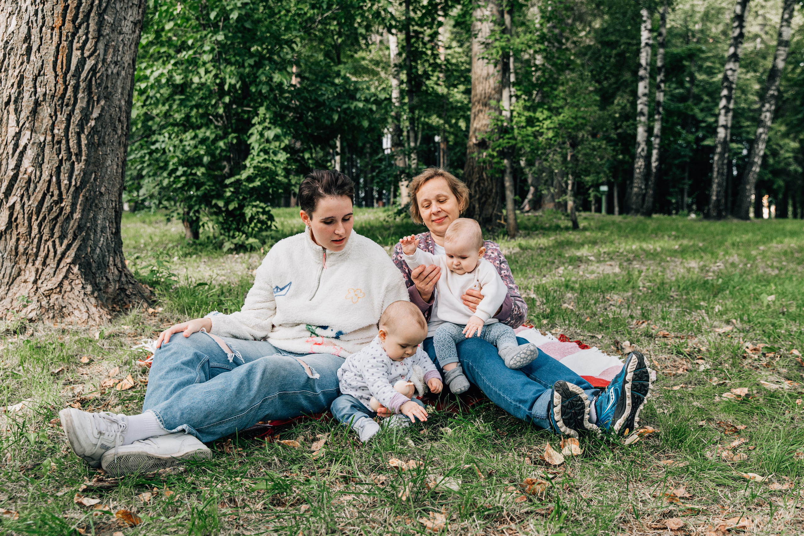 Аня, Вера, Кира и мама. Фотограф-анималист в Москве Соломонова Варвара