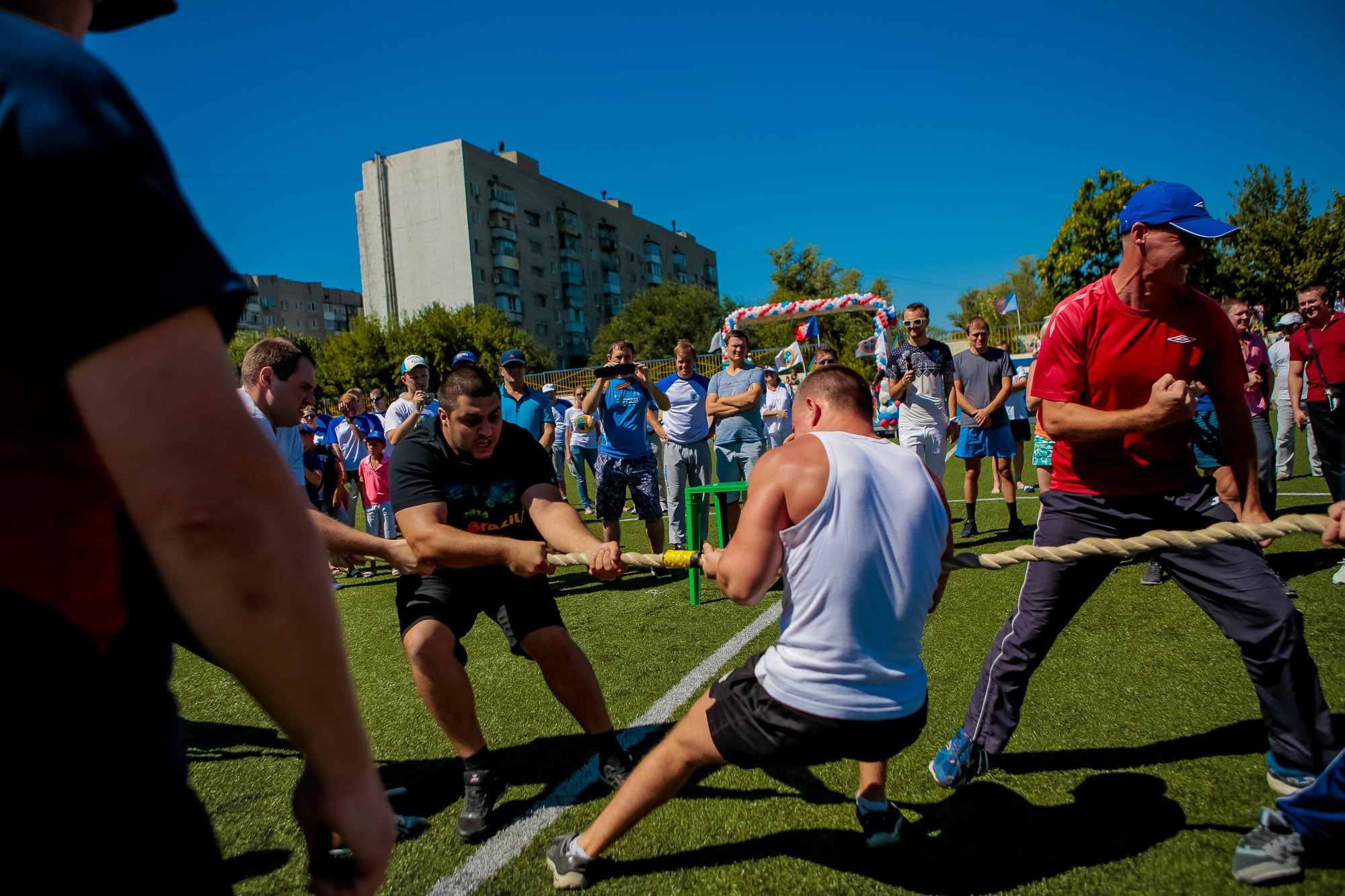 День Физкульт. Максим Матвийченко и Виктория Басова профессионалы своего дела