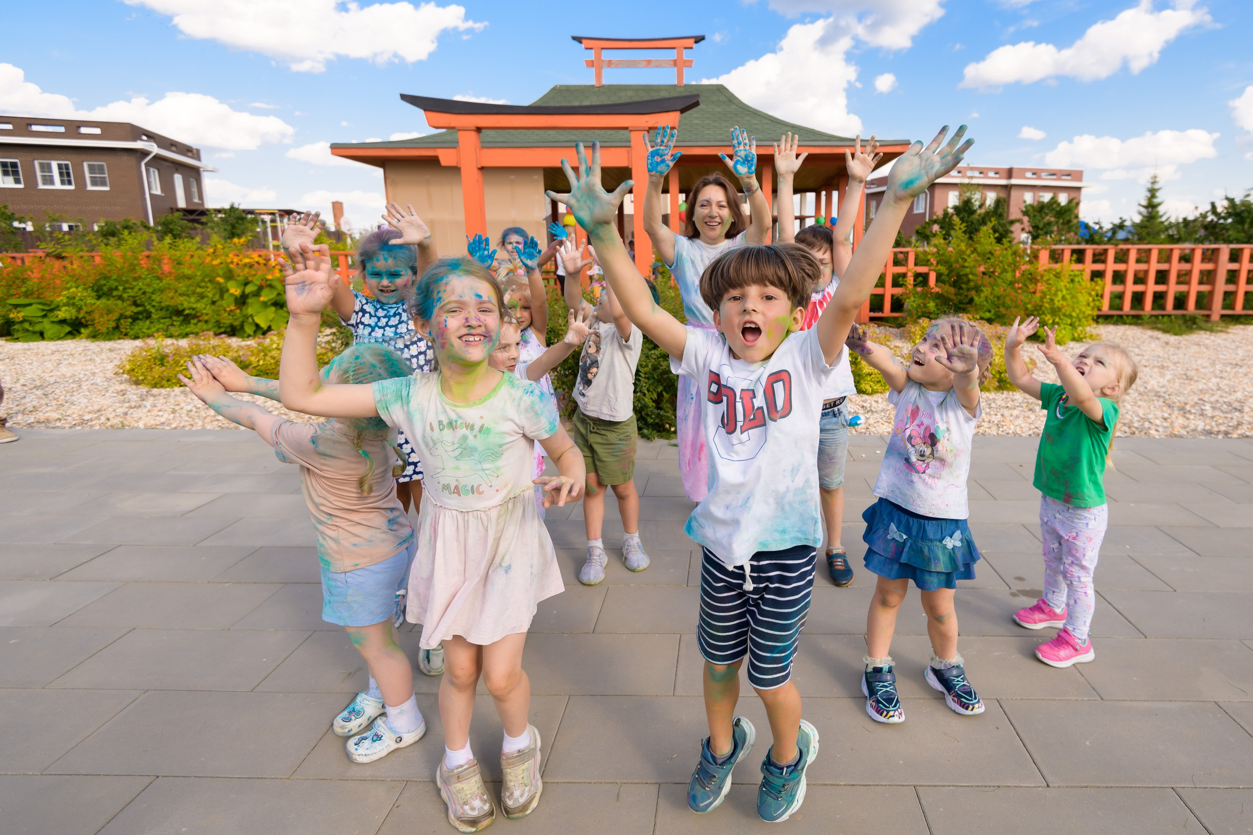 Вечеринка «Индия» в Детском садике Sunschool. Репортажный фотограф Сергей Дроздов