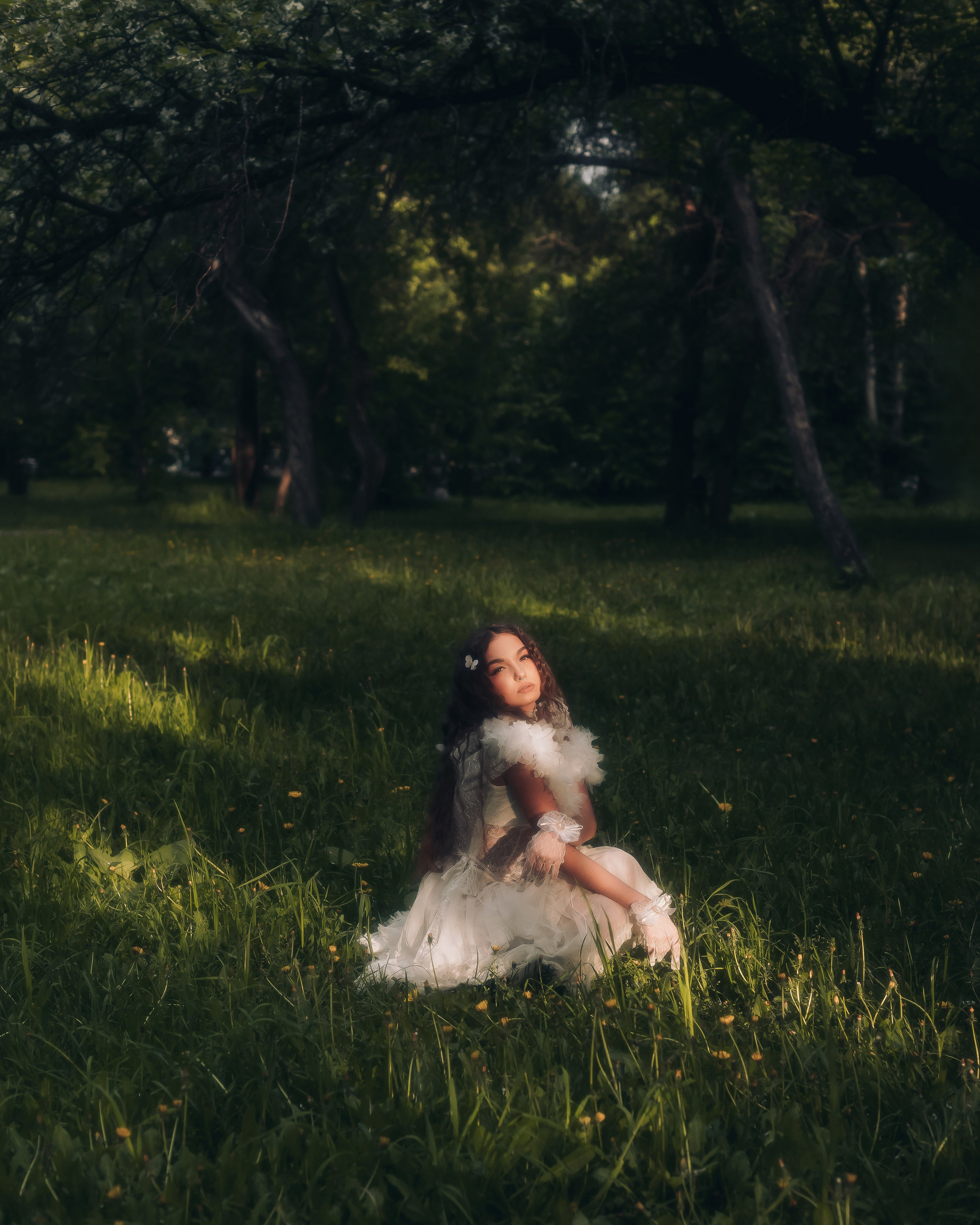 Фотосессия в цветении в Кузбасском парке г. Кемерово