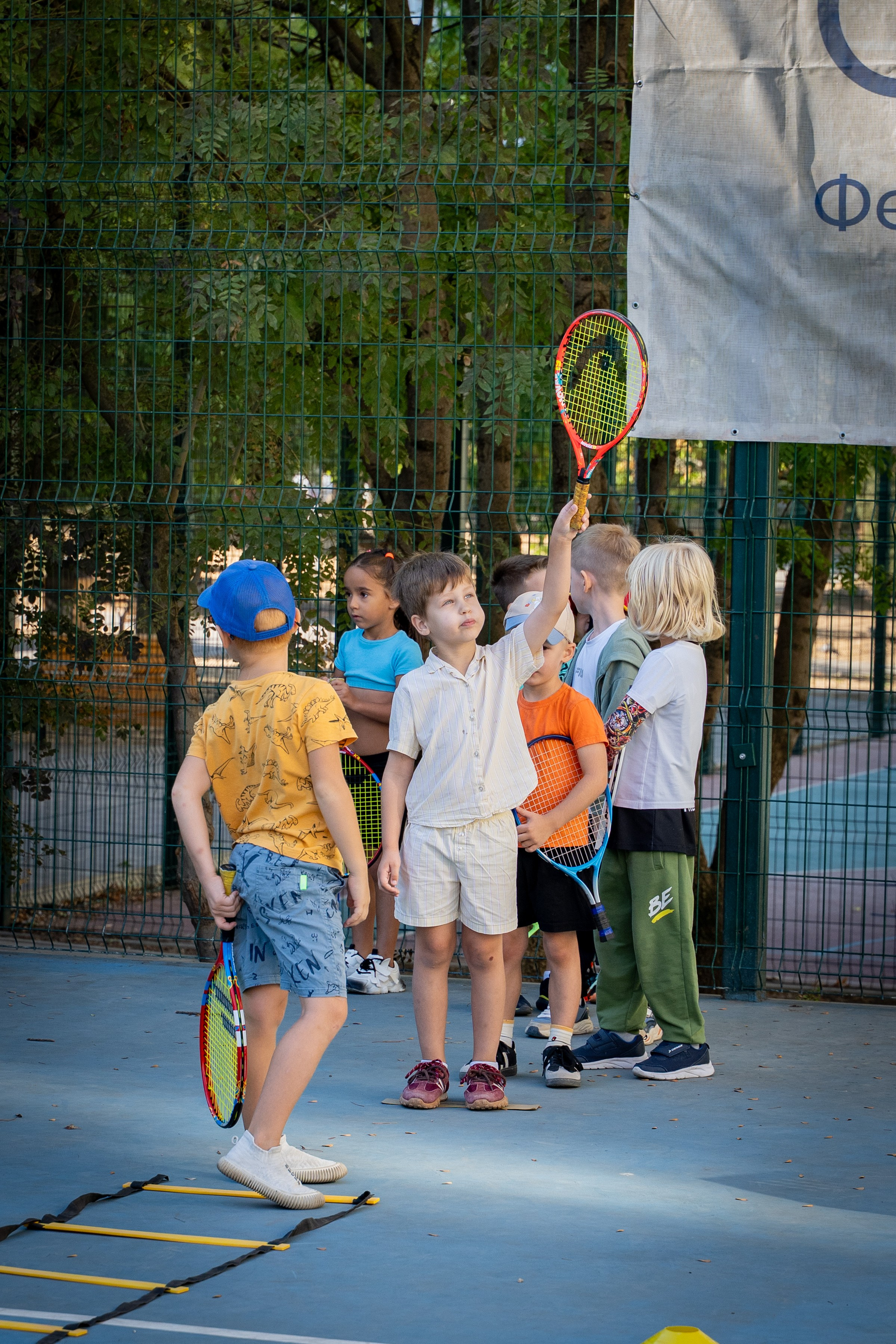 Федерация тенниса Севастополь. Малыши. Анастасия Дунаева. Фотограф в Севастополе