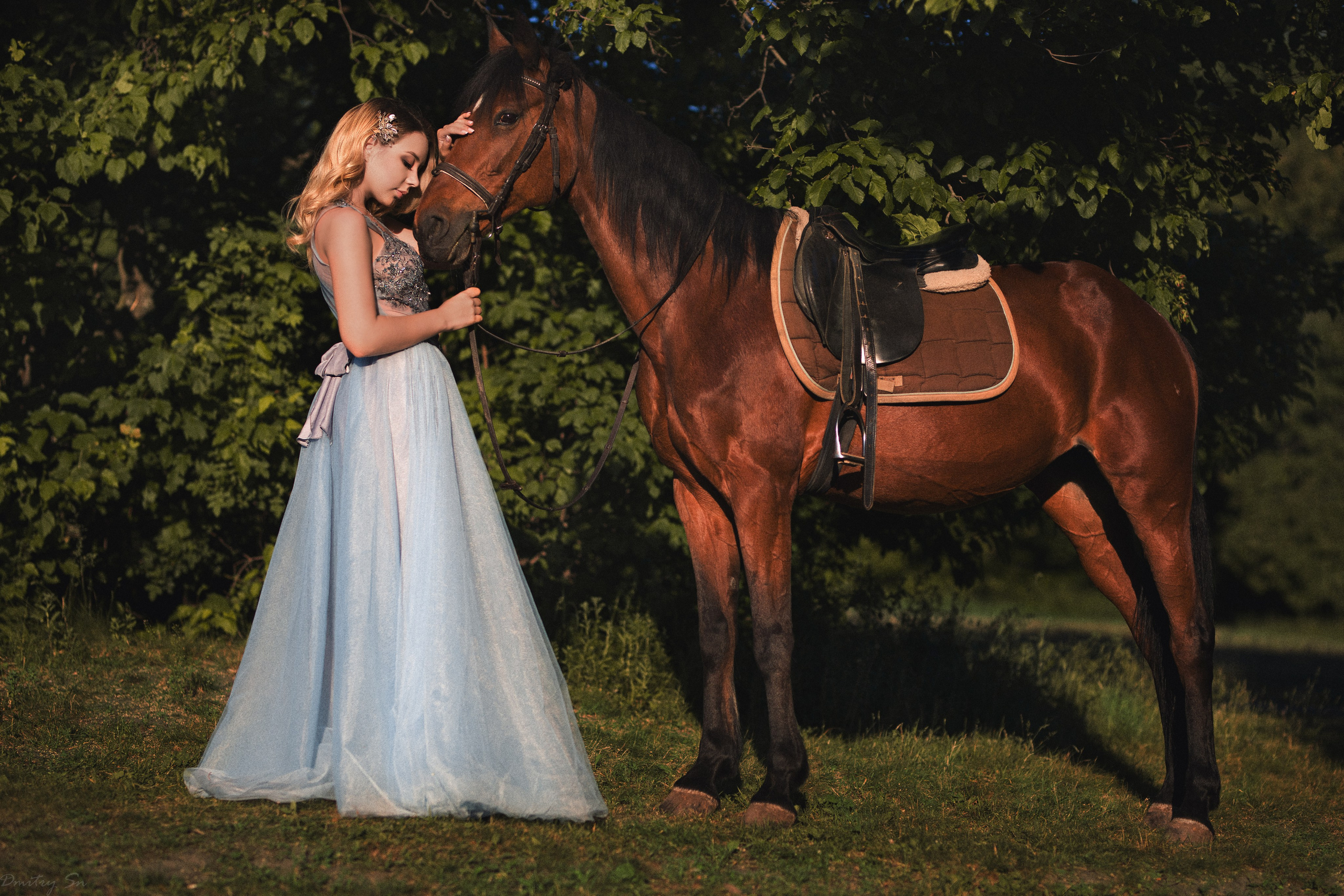 Фотосессия с лошадью на природе с Надеждой для «себя»