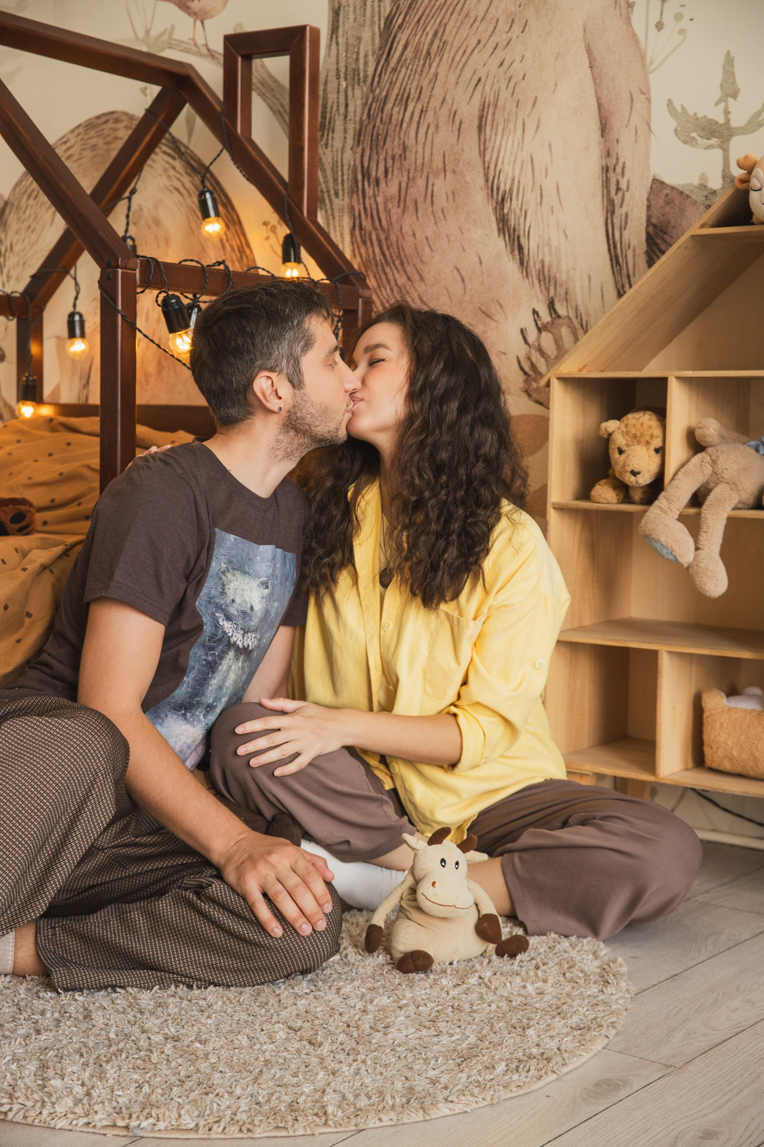 Годик в студии Crooss. Свадебный и портретный фотограф в Москве Мария Кравченко