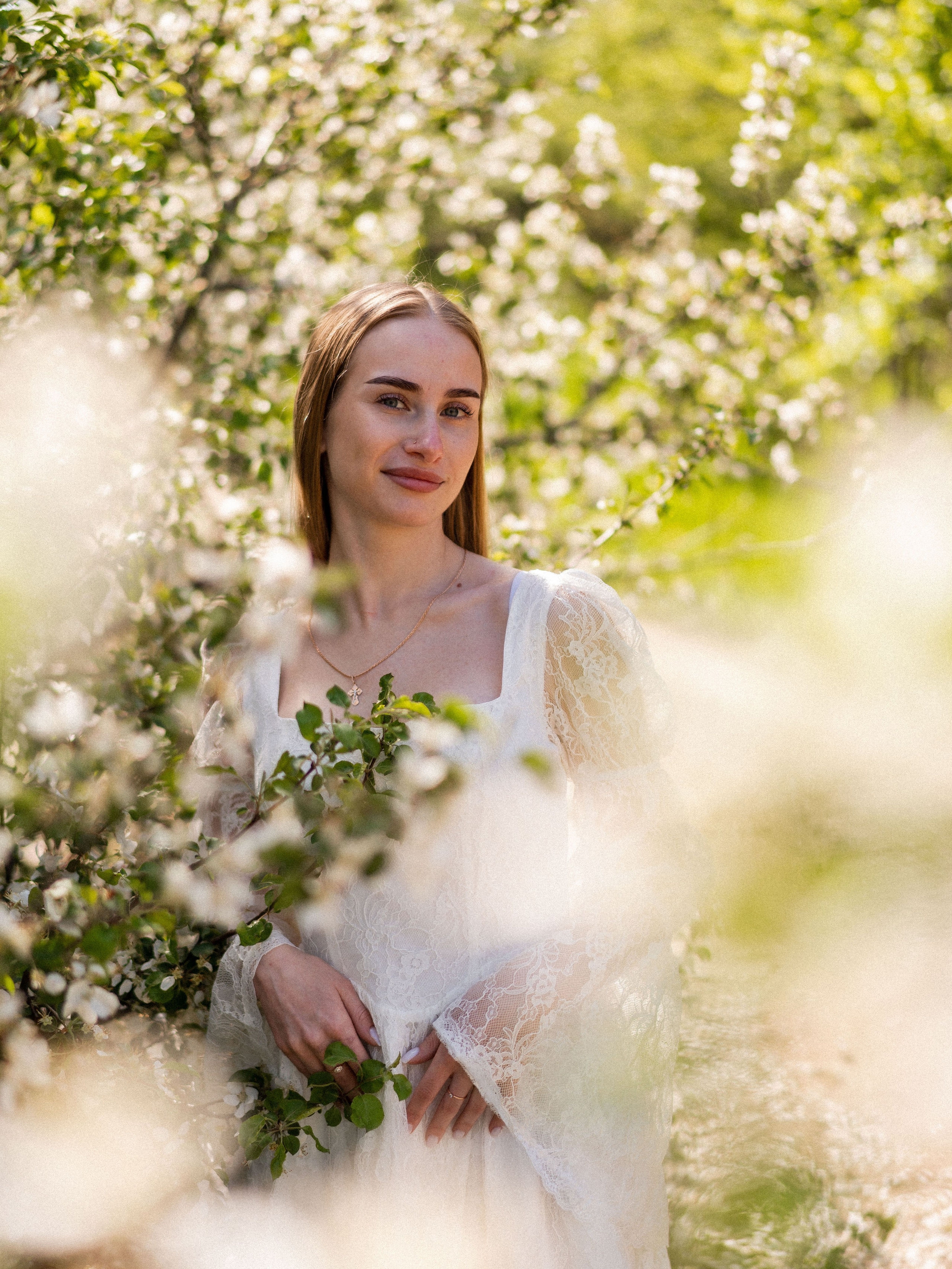 Ксения — фотосессия в весеннем стиле. Фотограф Москва