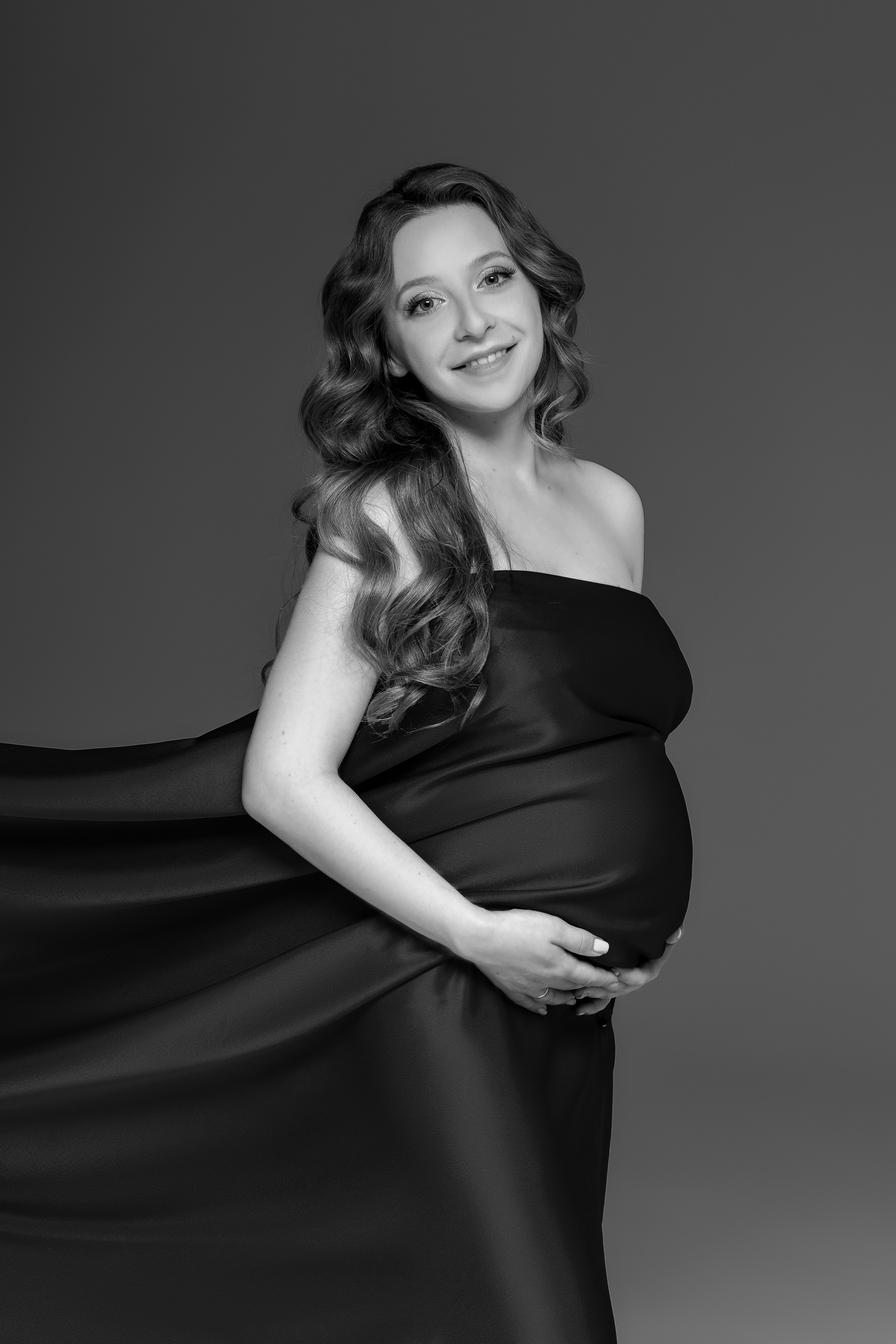 Фотосессия беременности в стиле «Минимализм». Виктория Беник