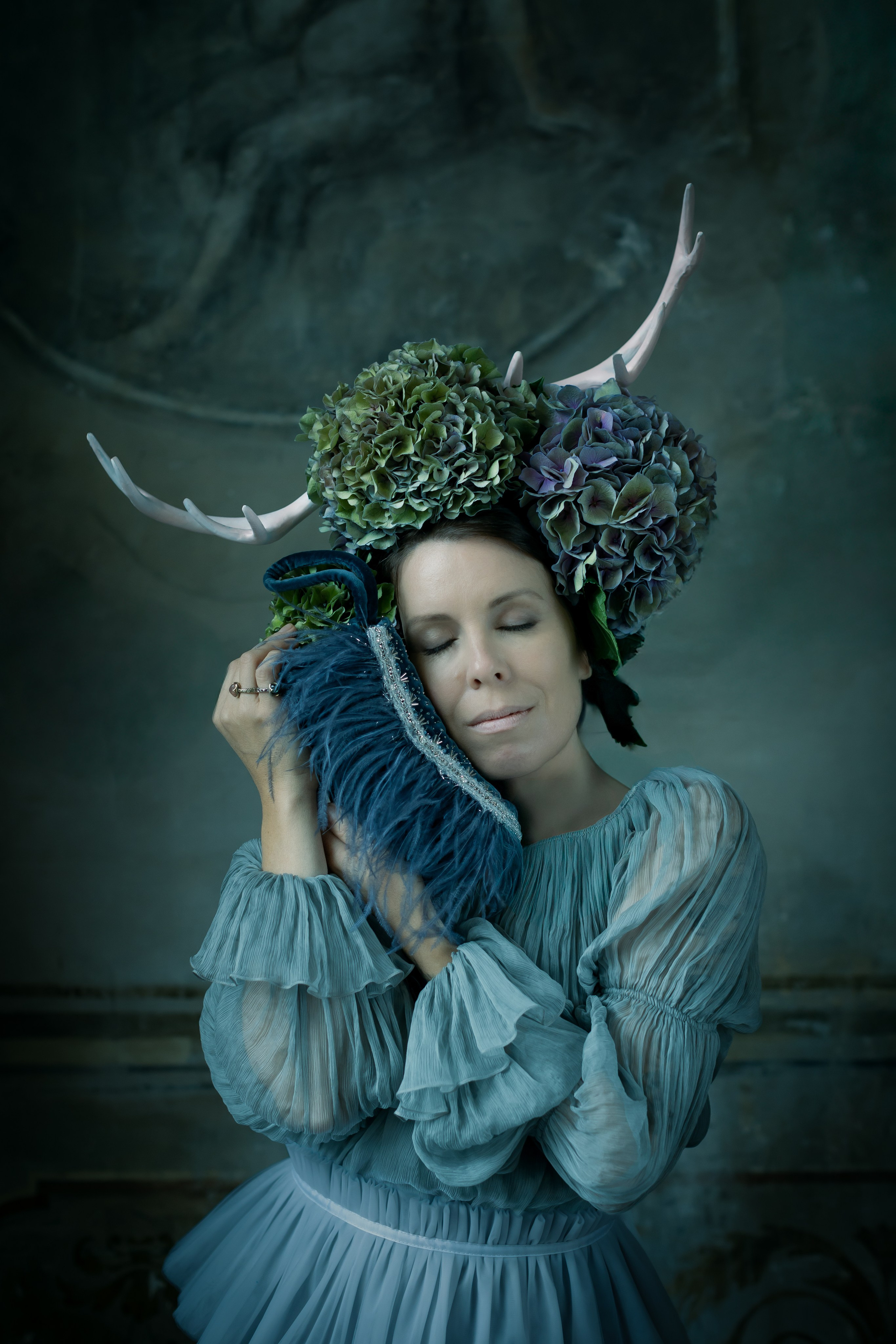 Анастасия. Творческая съемка. Портретный творческий фотограф в Москве Надя Дудник