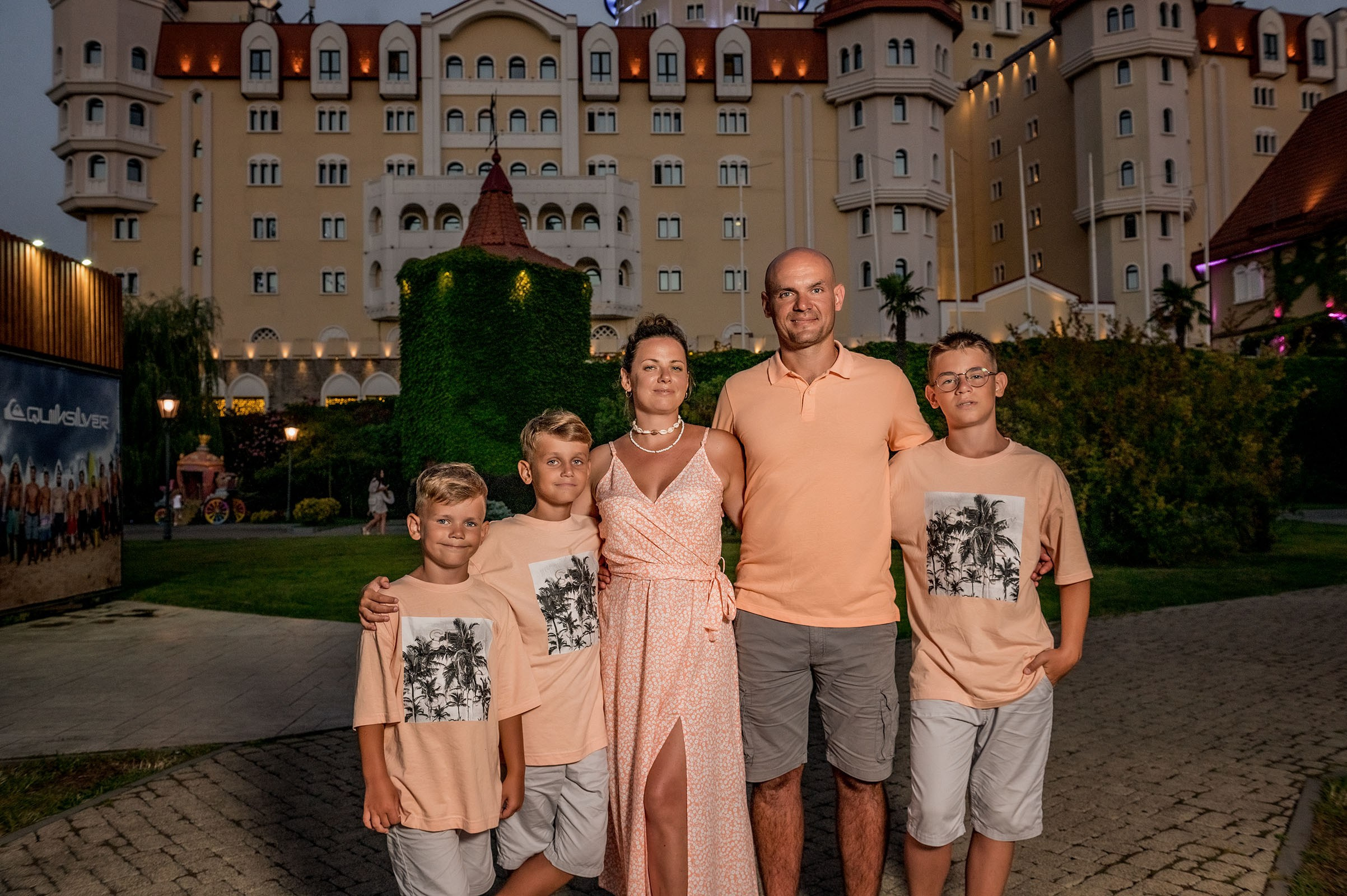 Семейная фотосессия в Сириусе