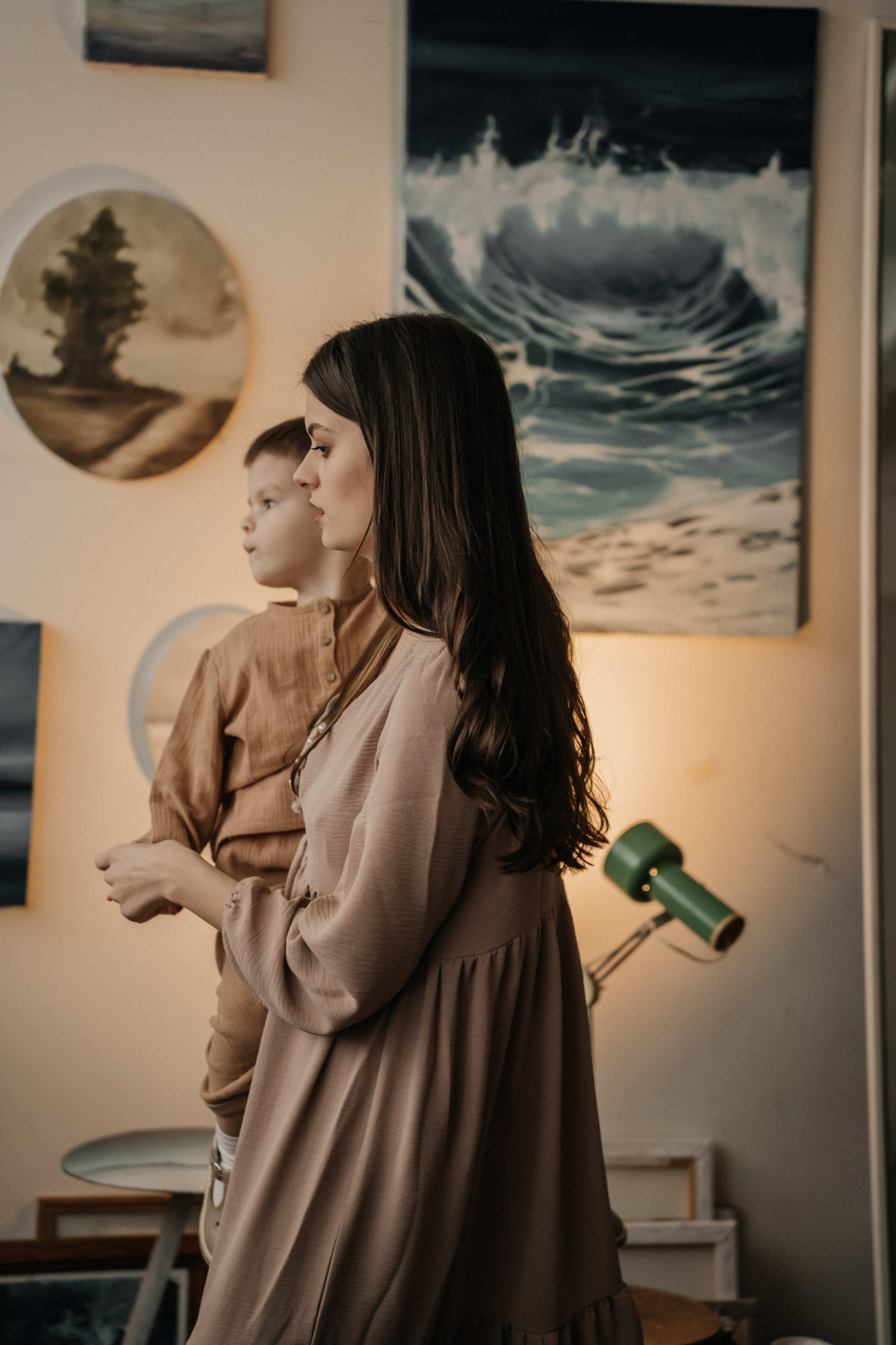 В мастерской. Ваш фотограф Вика Артемова