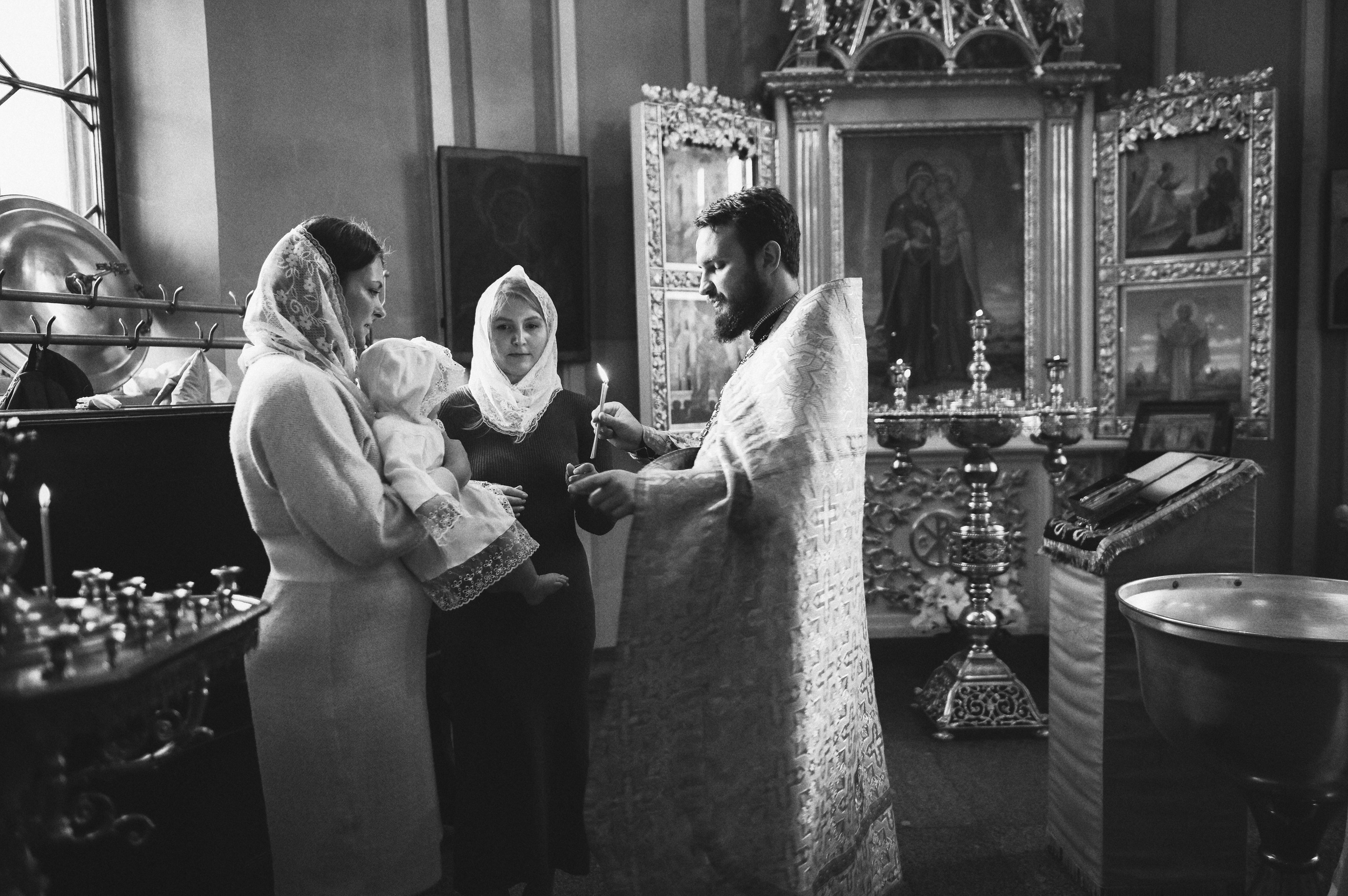 Крещение Любочки. Семейный и свадебный фотограф в Санкт-Петербурге Яна