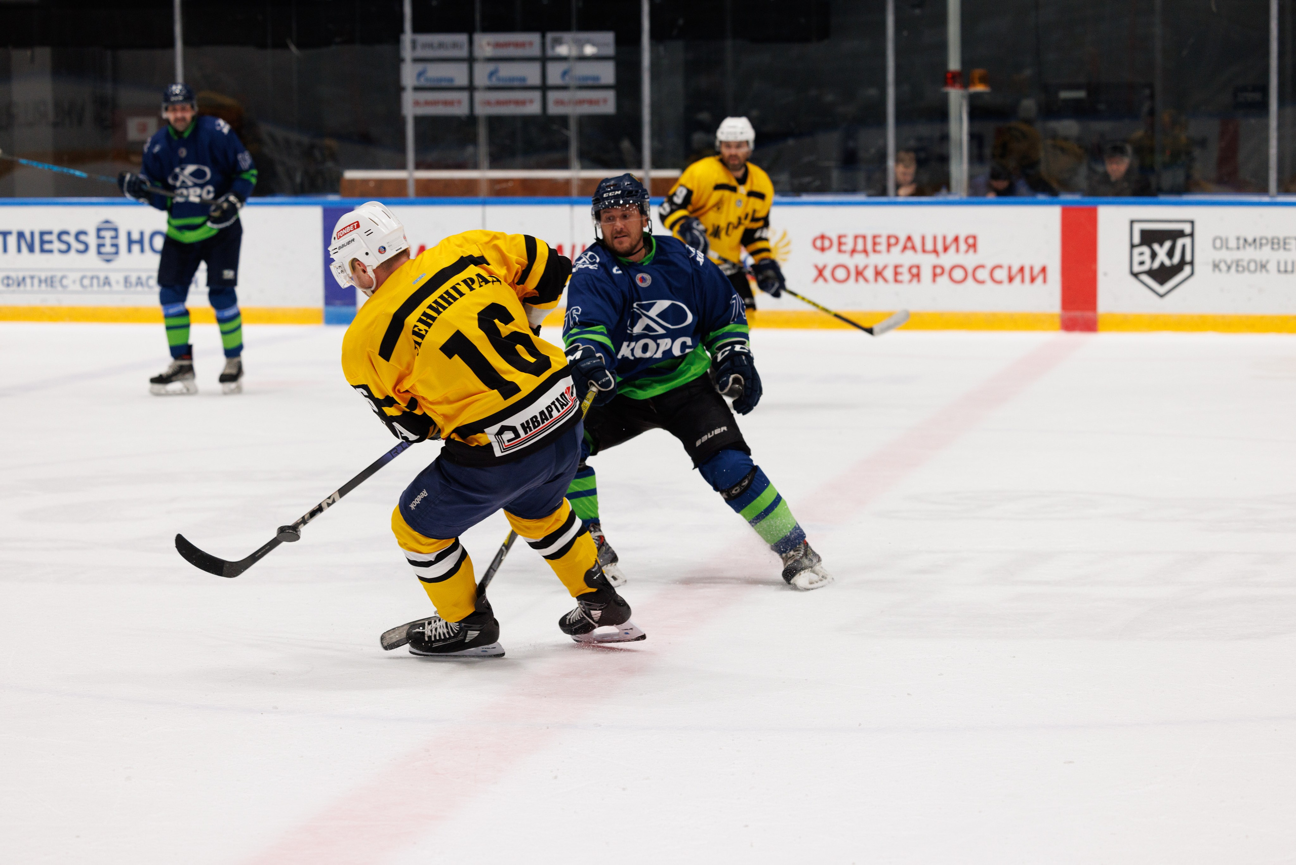 НХЛ (40+) Ижорец — Хорс 3-3. Фотограф Александр Заломаев
