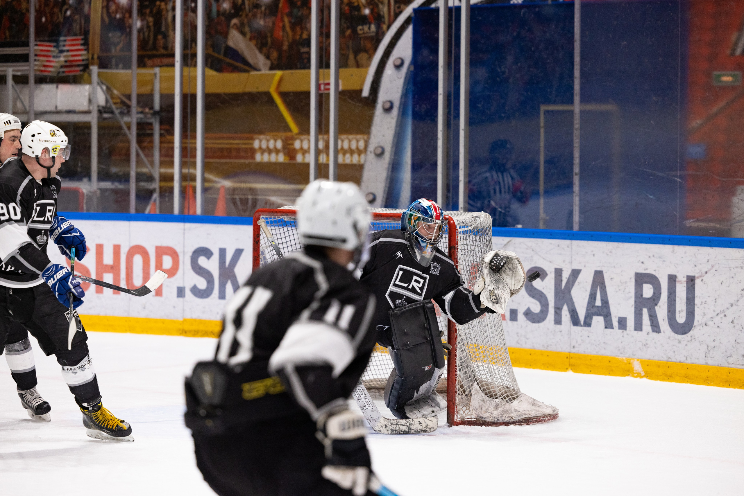 Бульдозер vs. LR-строй. Фотограф Александр Заломаев