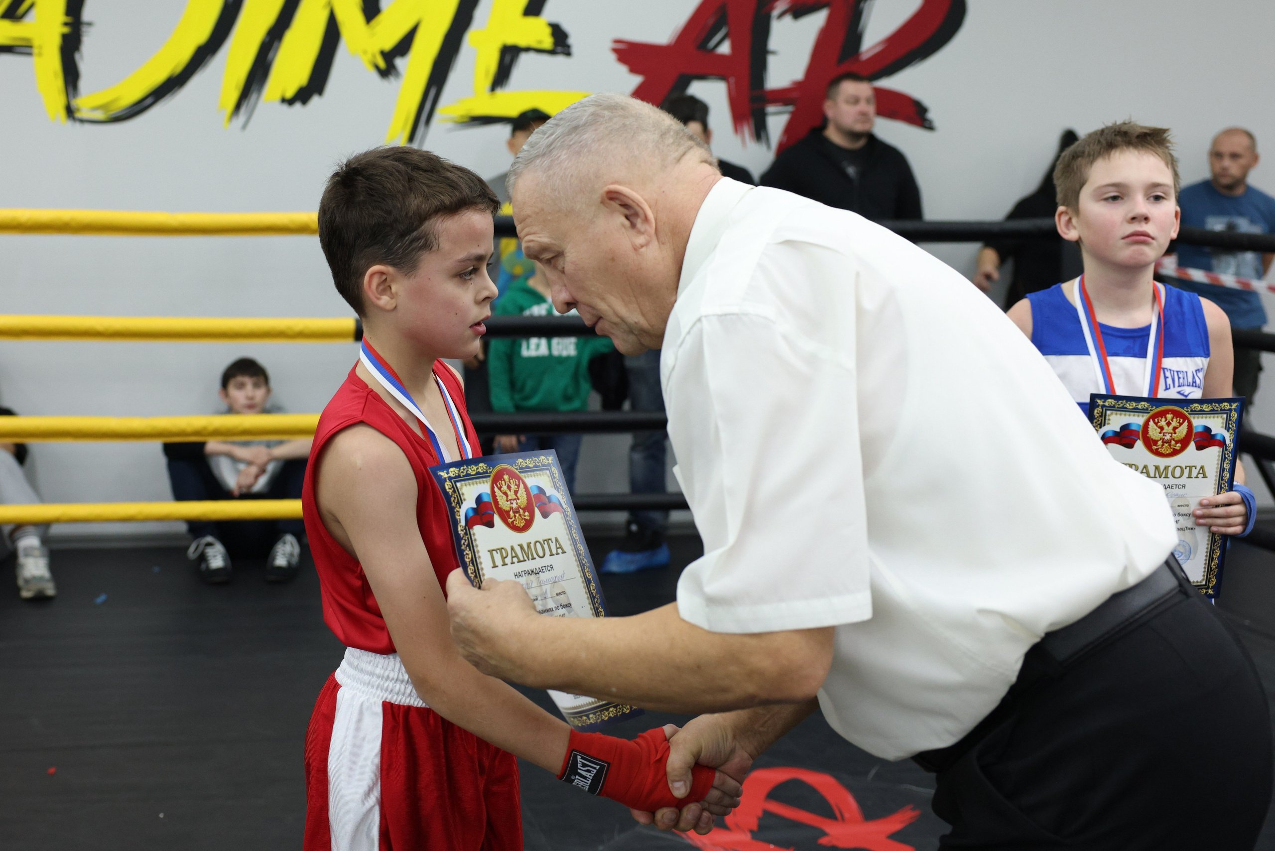 Открытый ринг «кубок ООО «ТЭК НеваСпецТяж». Фотограф Александр Заломаев