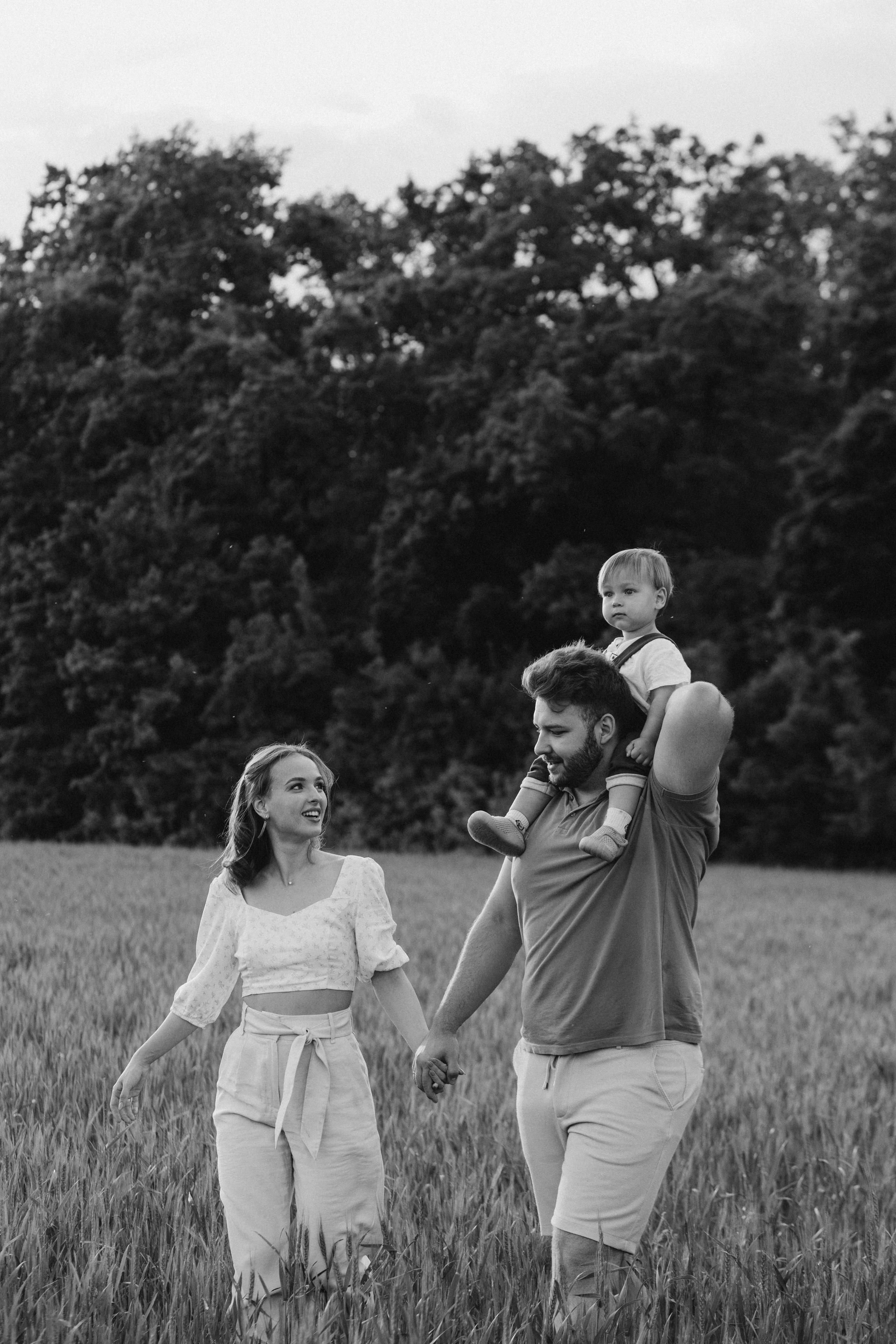 Андрей, Наташа и Леша. Съемка на природе. Портретный и семейный фотограф