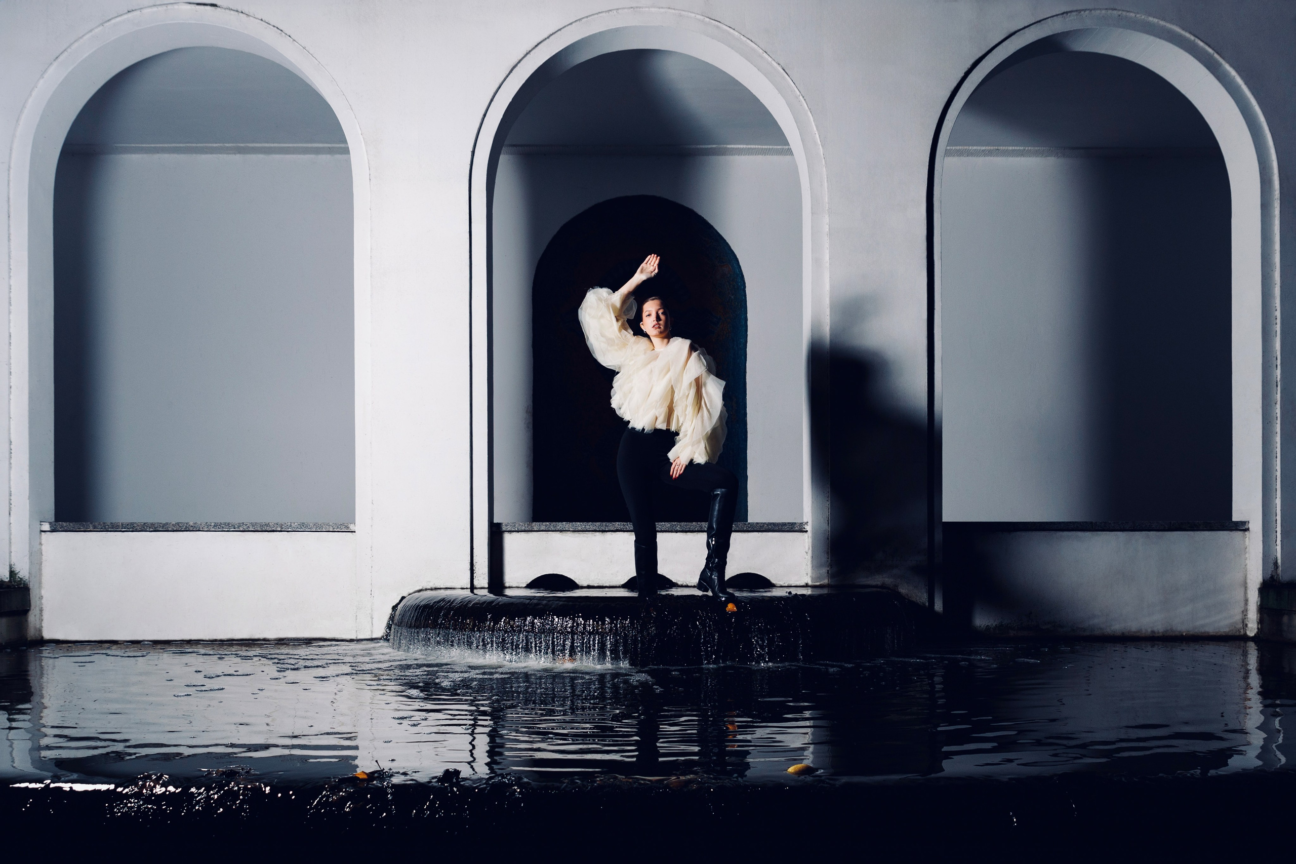 Фонтан. Фотограф Анастасия Горлач в Калининграде