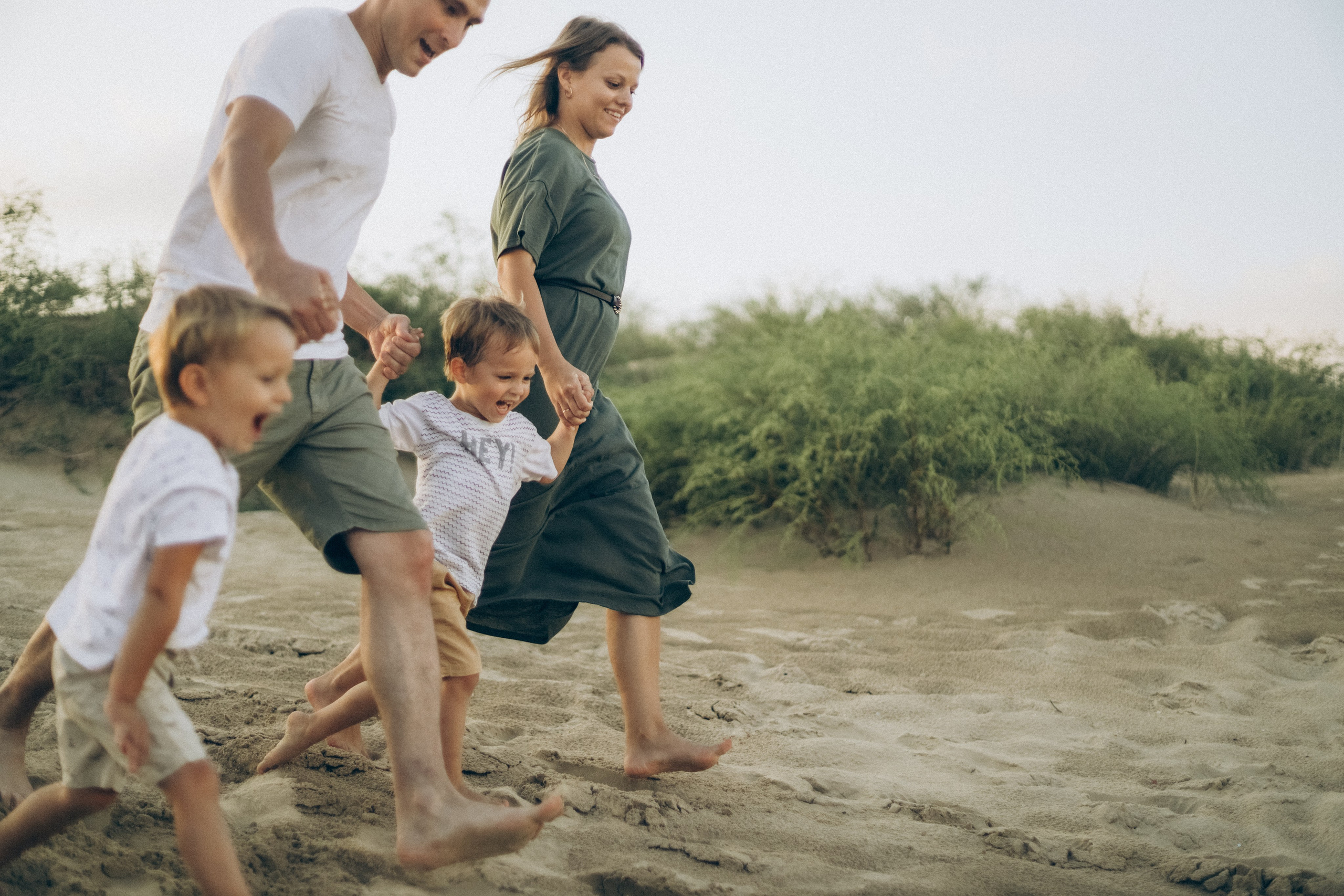 Мария, Данир, Тимур и Михаил. Семейный фотограф Анапа