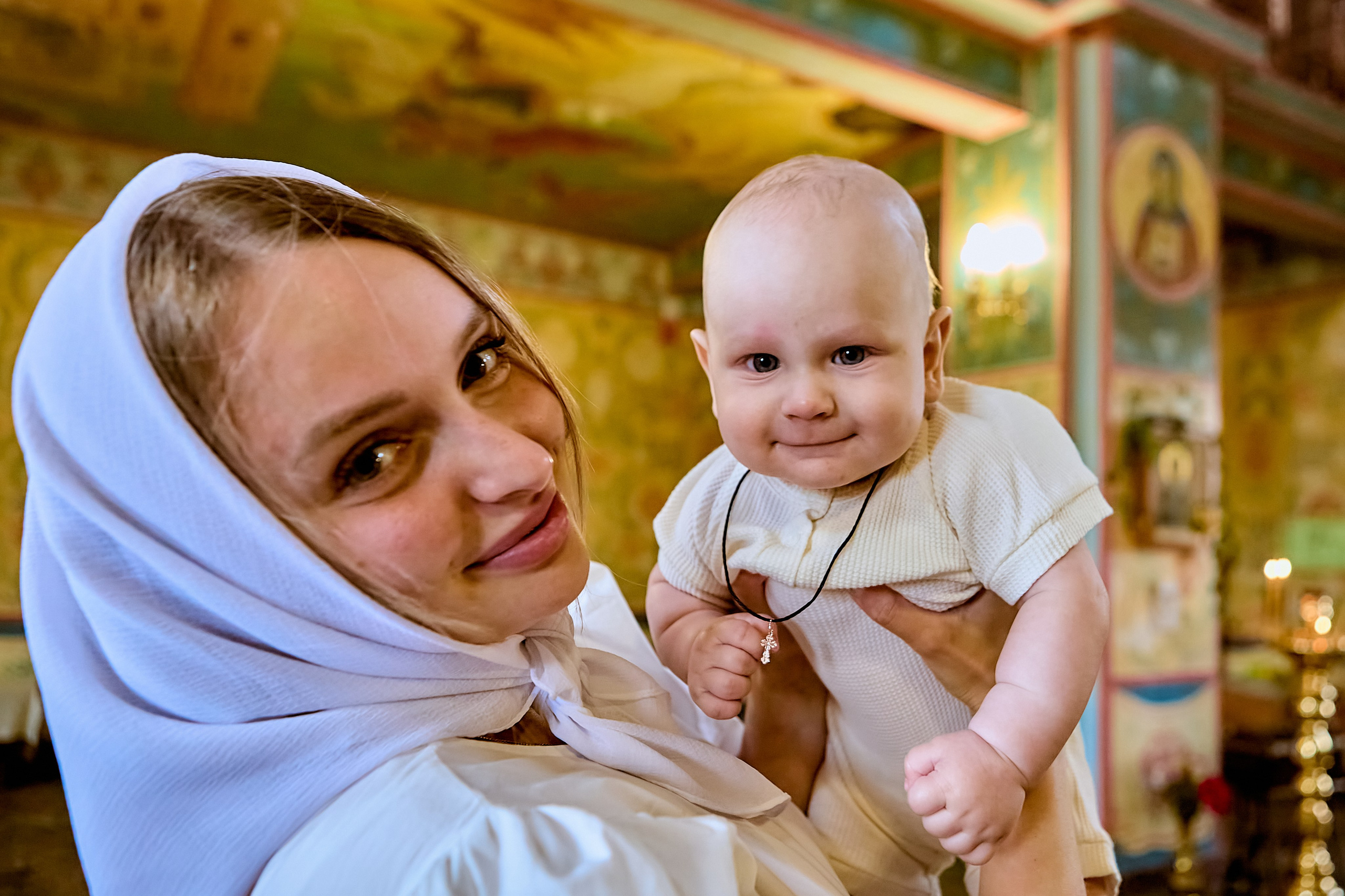 Крещение младенца Илии