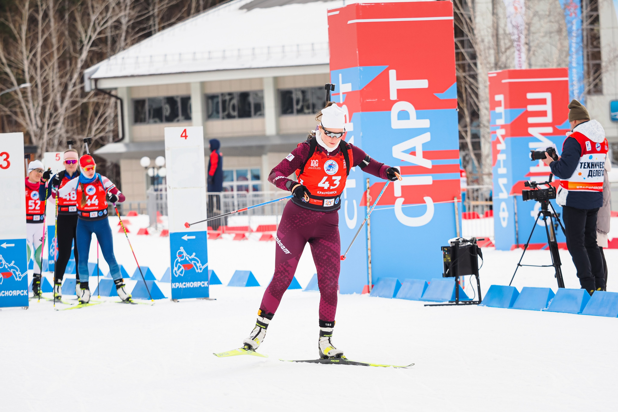 Биатлон / Первенство России. Репортажный фотограф Алексей Козьмин