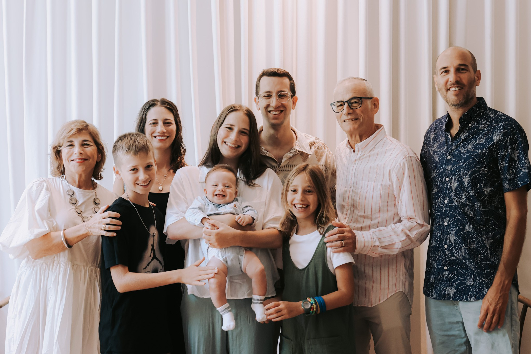 Baby celebration, September 2025. Photographer in Israel Alice Milchin