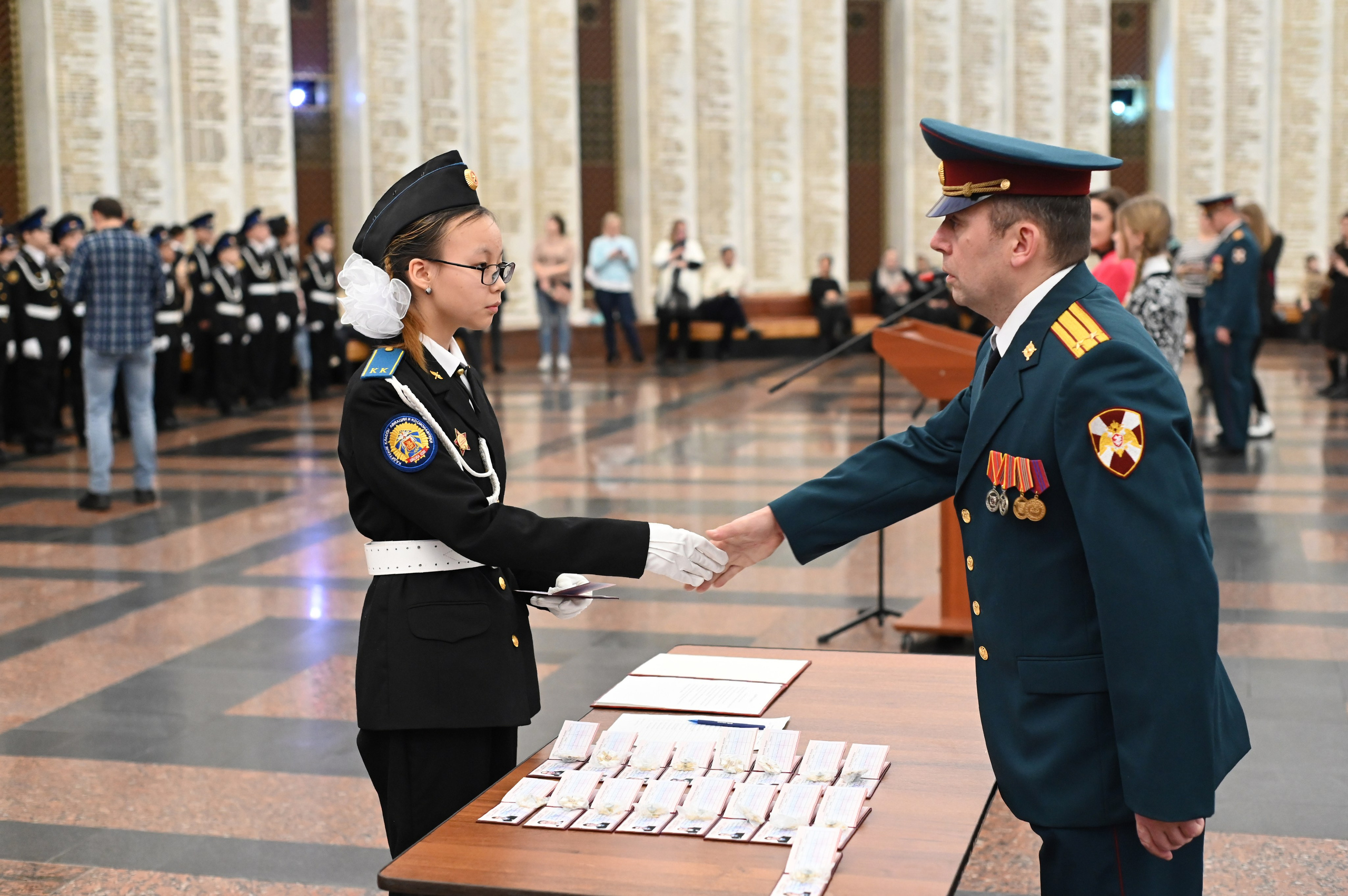 Присяга Поклонная Гора. Детский и семейный фотограф г. Москва Оксана Катаджи