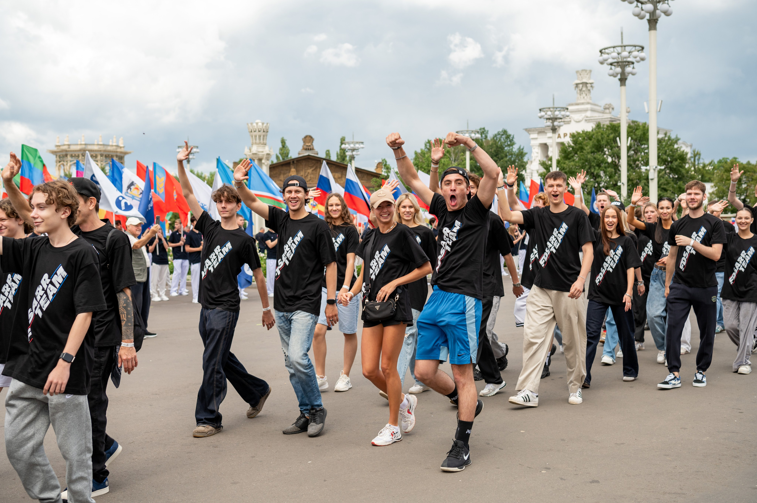 Спортивное шествие посвященное Дню физкультурника!. Детский и семейный фотограф г. Москва Оксана Катаджи