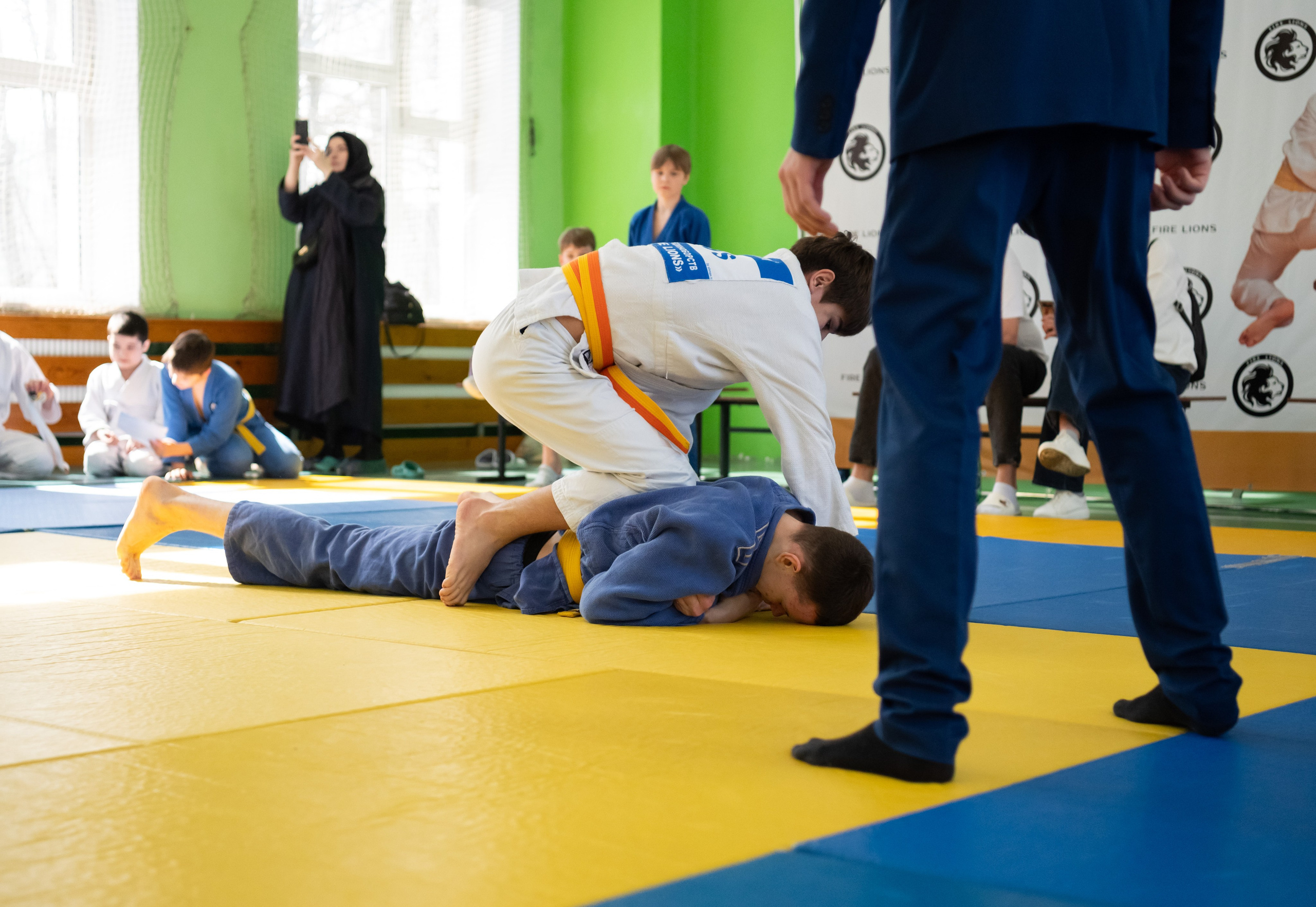 Спортивные соревнования по Дзюдо. Детский и семейный фотограф г. Москва Оксана Катаджи