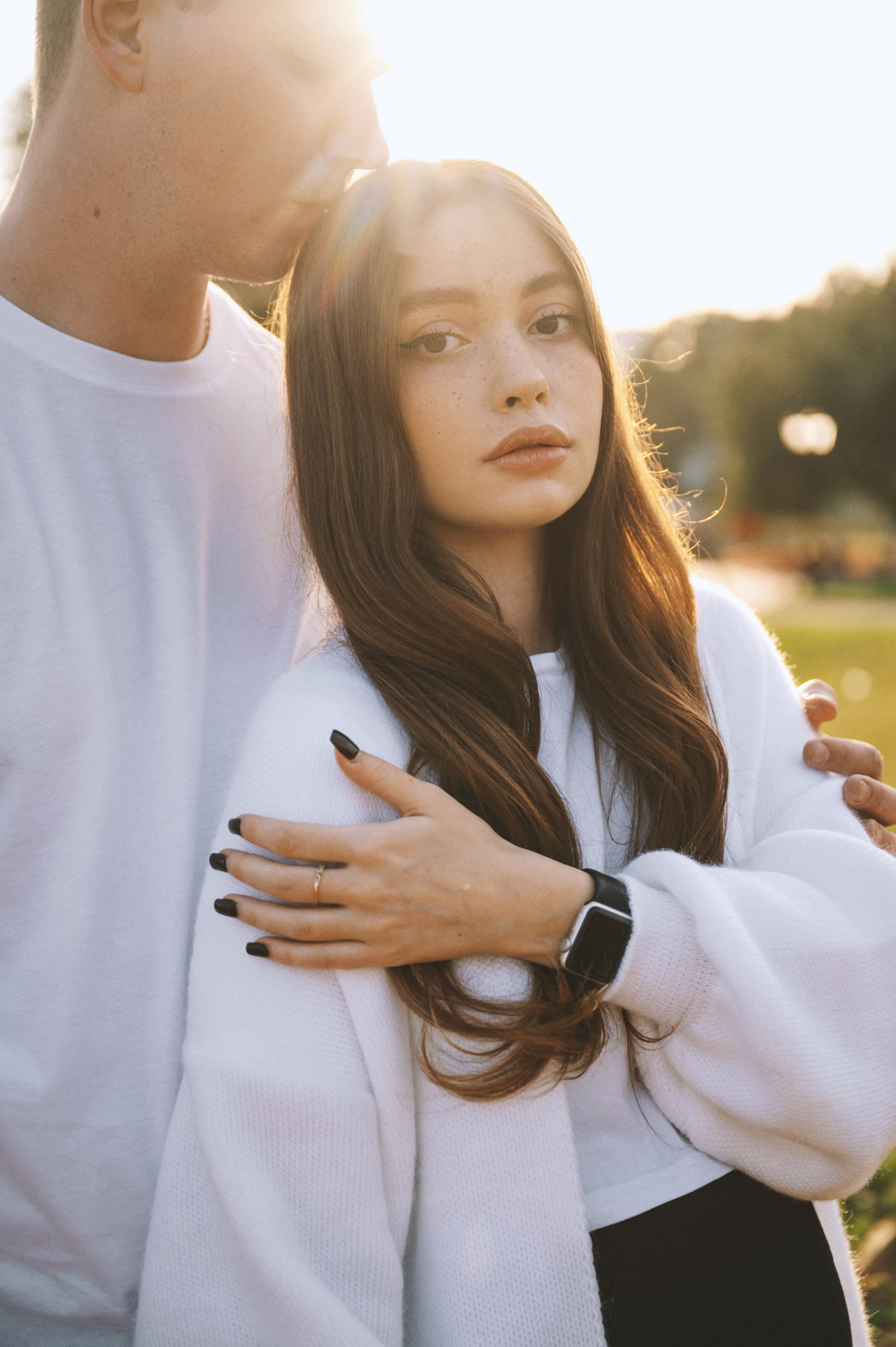 Фотосессия на закате в Гребнево. Свадебный и семейный фотограф Виктория Носачёва. Щелково, Москва и МО