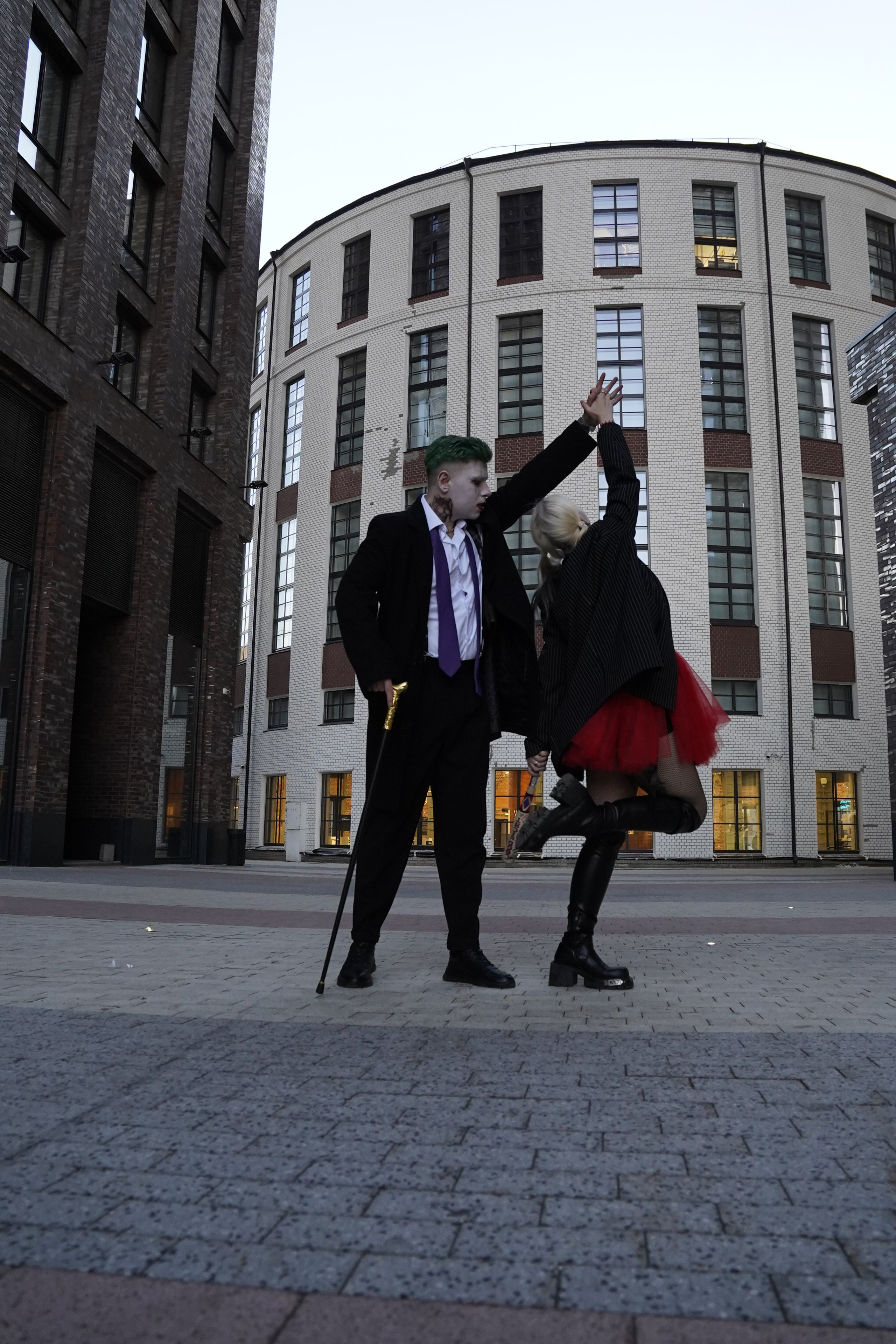 Харли и Джокер. Фотограф и видеограф Елена Суетенкова, Создание ярких воспоминаний о важных событиях. Москва, Россия, Мир