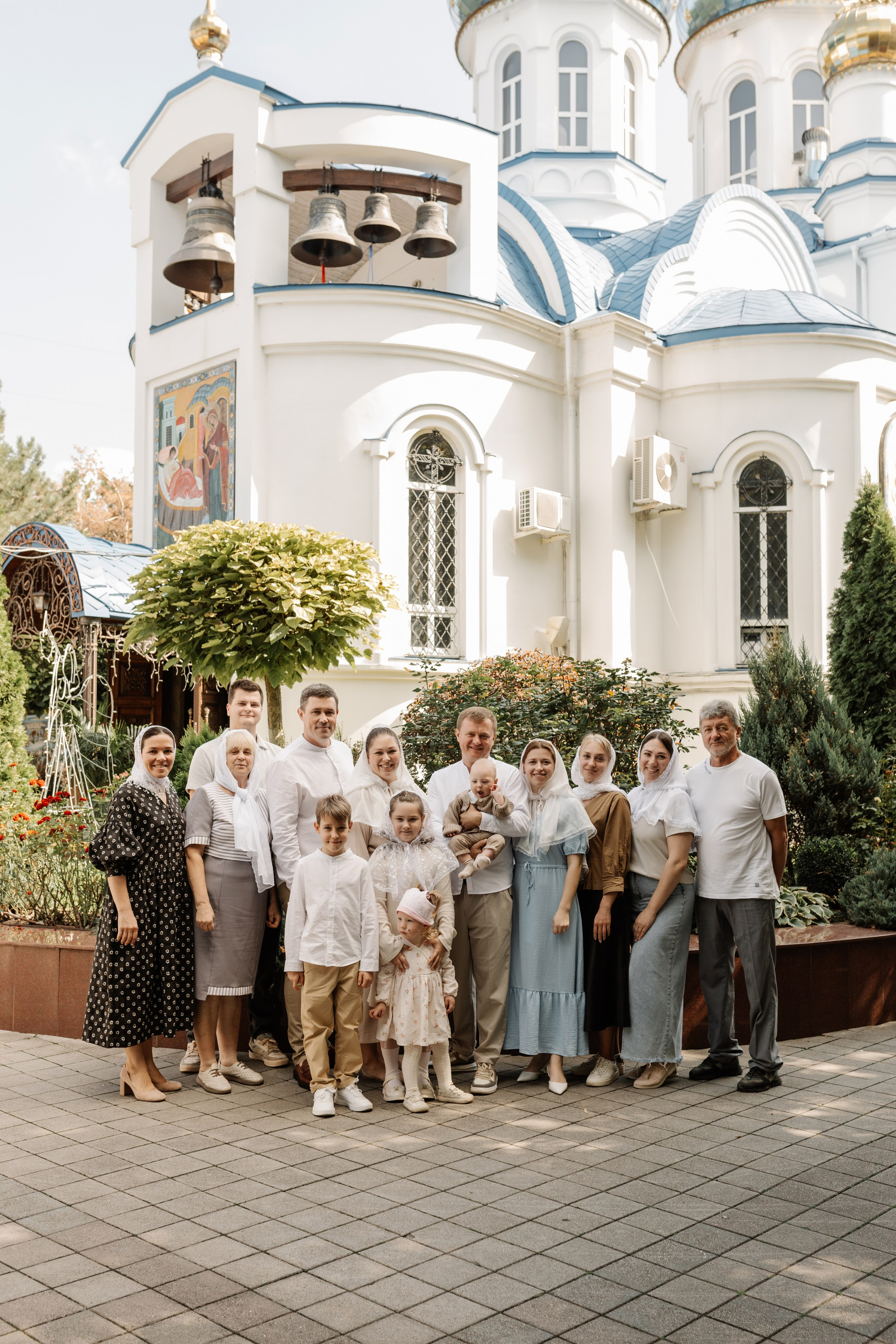 Храм в честь иконы Богородицы Целительница. Семейный фотограф в Краснодаре Яна Морева