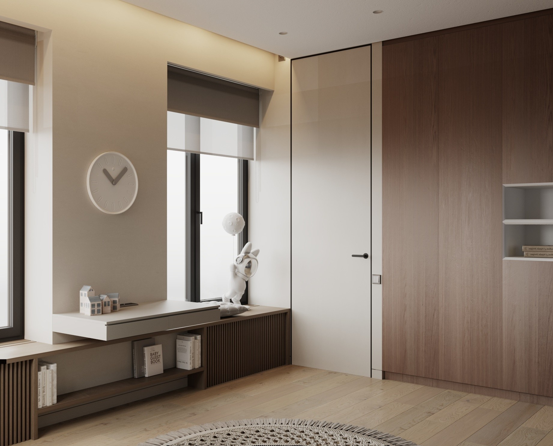 Концепция и детская зона «West Garden». Интерьеры и архитекура