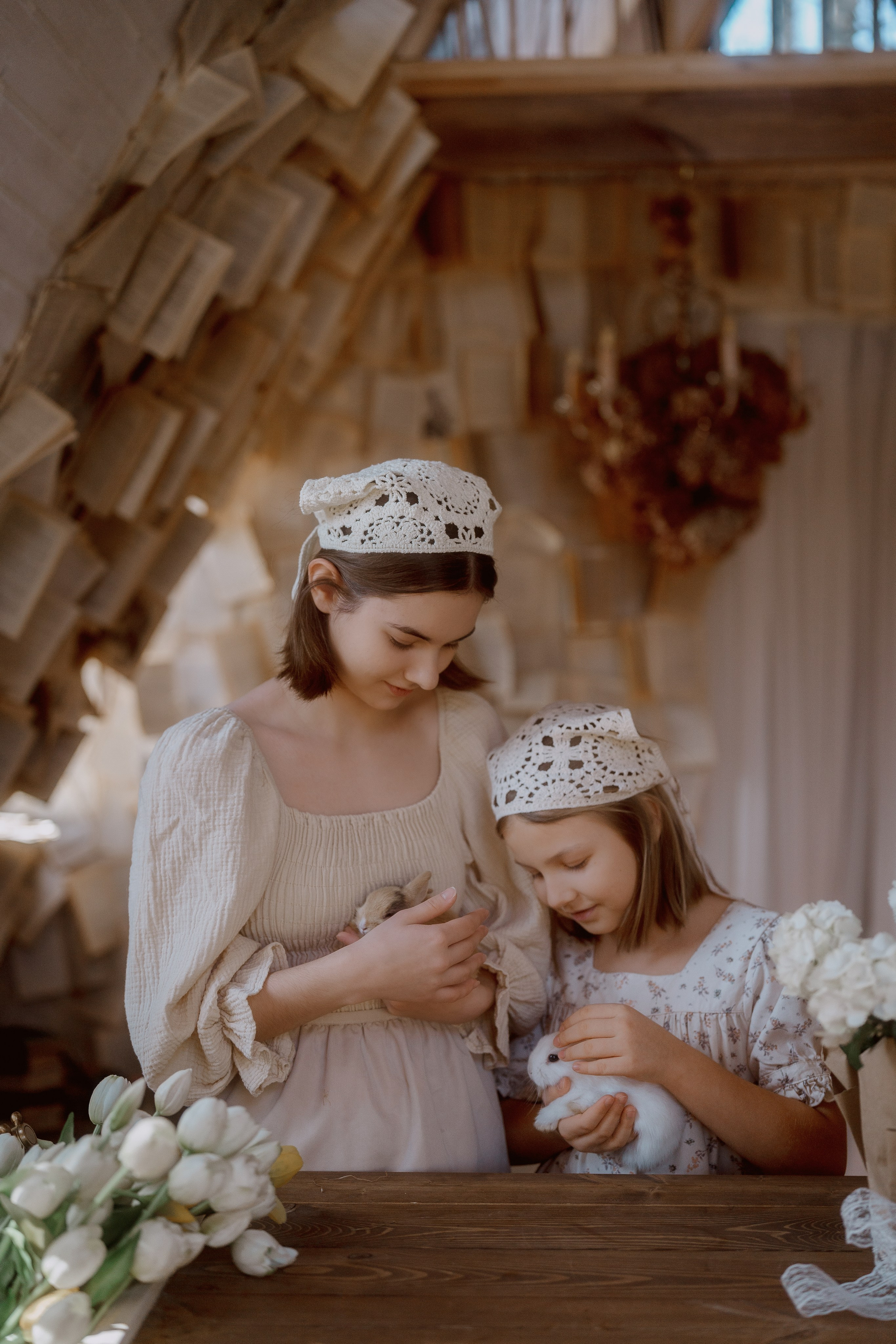 Нюша и Маша. Детская фотосессия Дом Элли г. Пушкино. Семейный и детский фотограф в Сергиев Посаде, Хотьково Якимчук Любовь