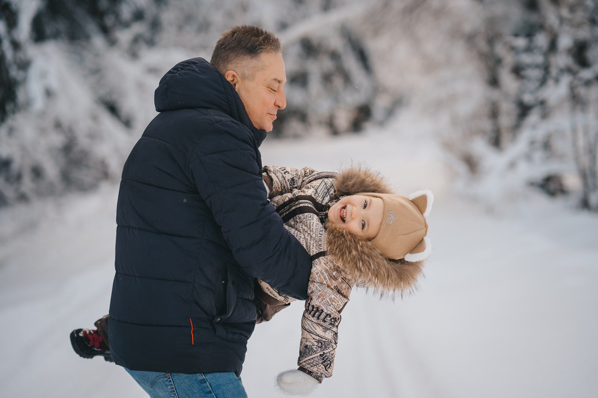 В зимнем лесу, в настоящей сказке. Семейный и детский фотограф в Сергиев Посаде, Хотьково Якимчук Любовь