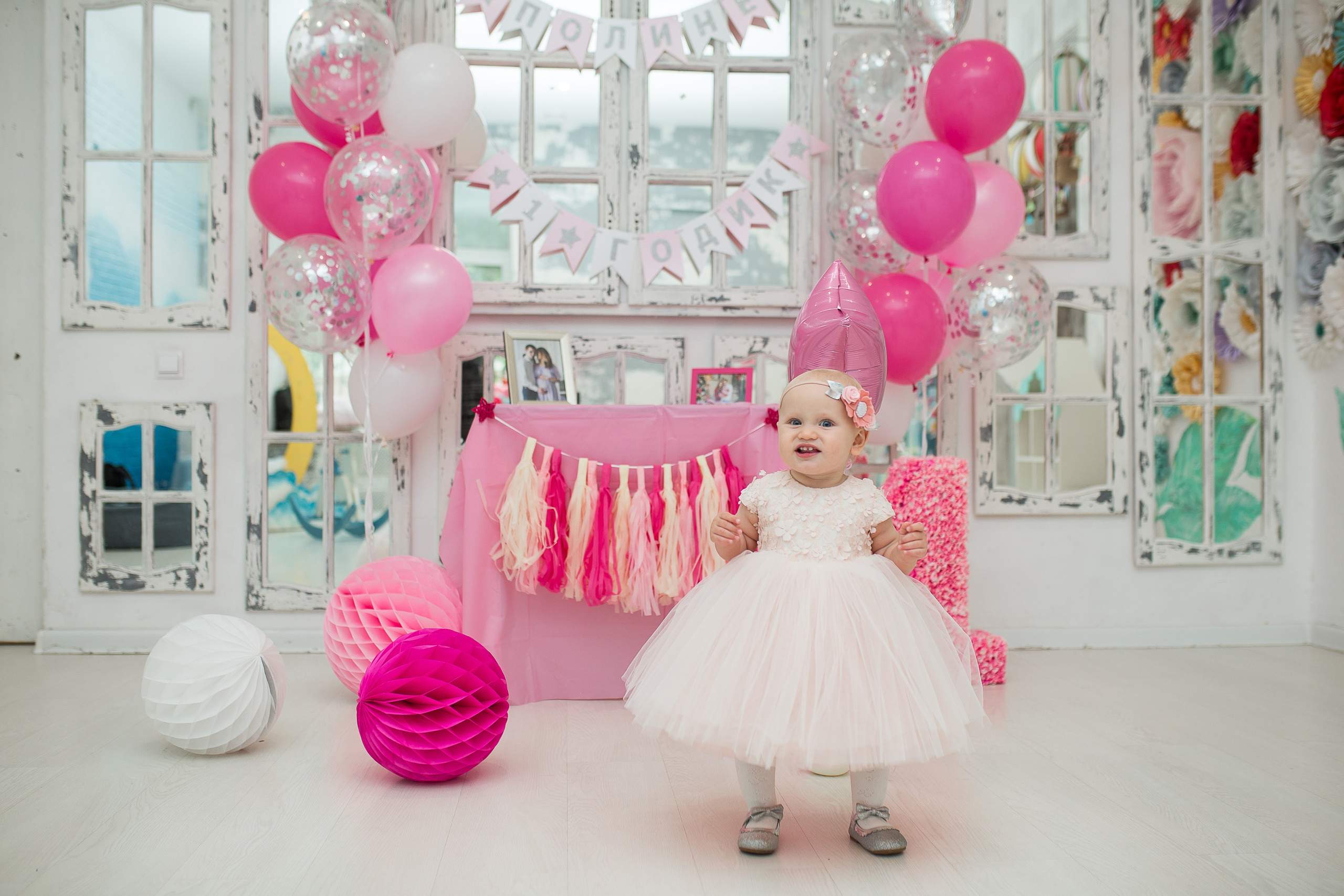 Годик Полине. Фотограф на Крещение, семейный фотограф в Москве