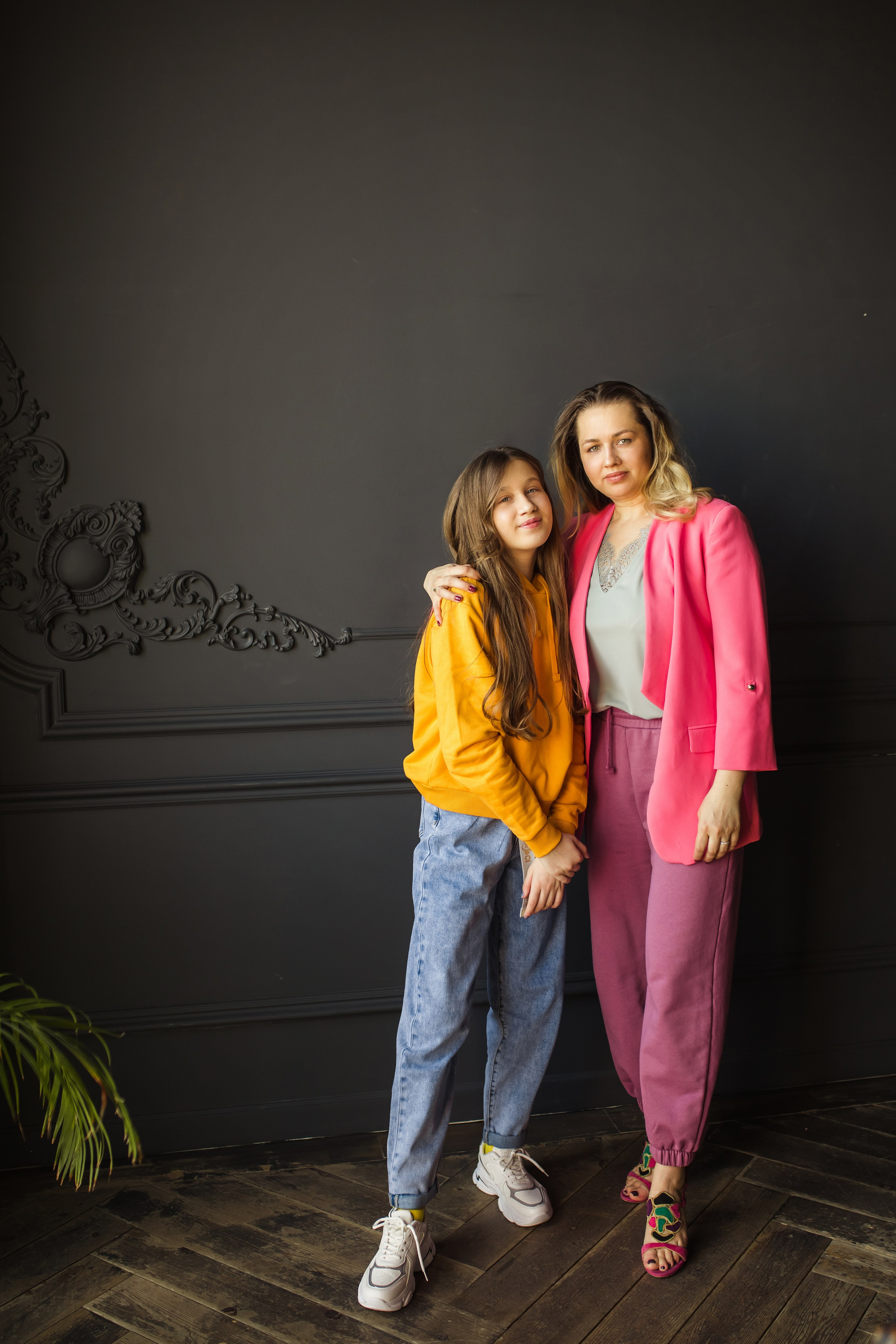 Александра, Ангелина и Елена. Фотограф на Крещение, семейный фотограф в Москве