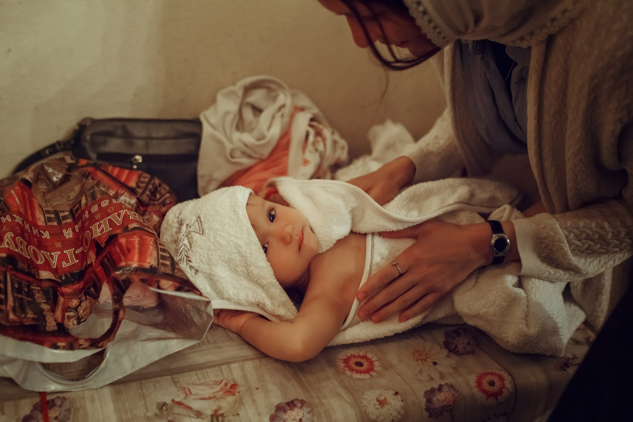 Крещение Даши. Фотограф на Крещение, семейный фотограф в Москве