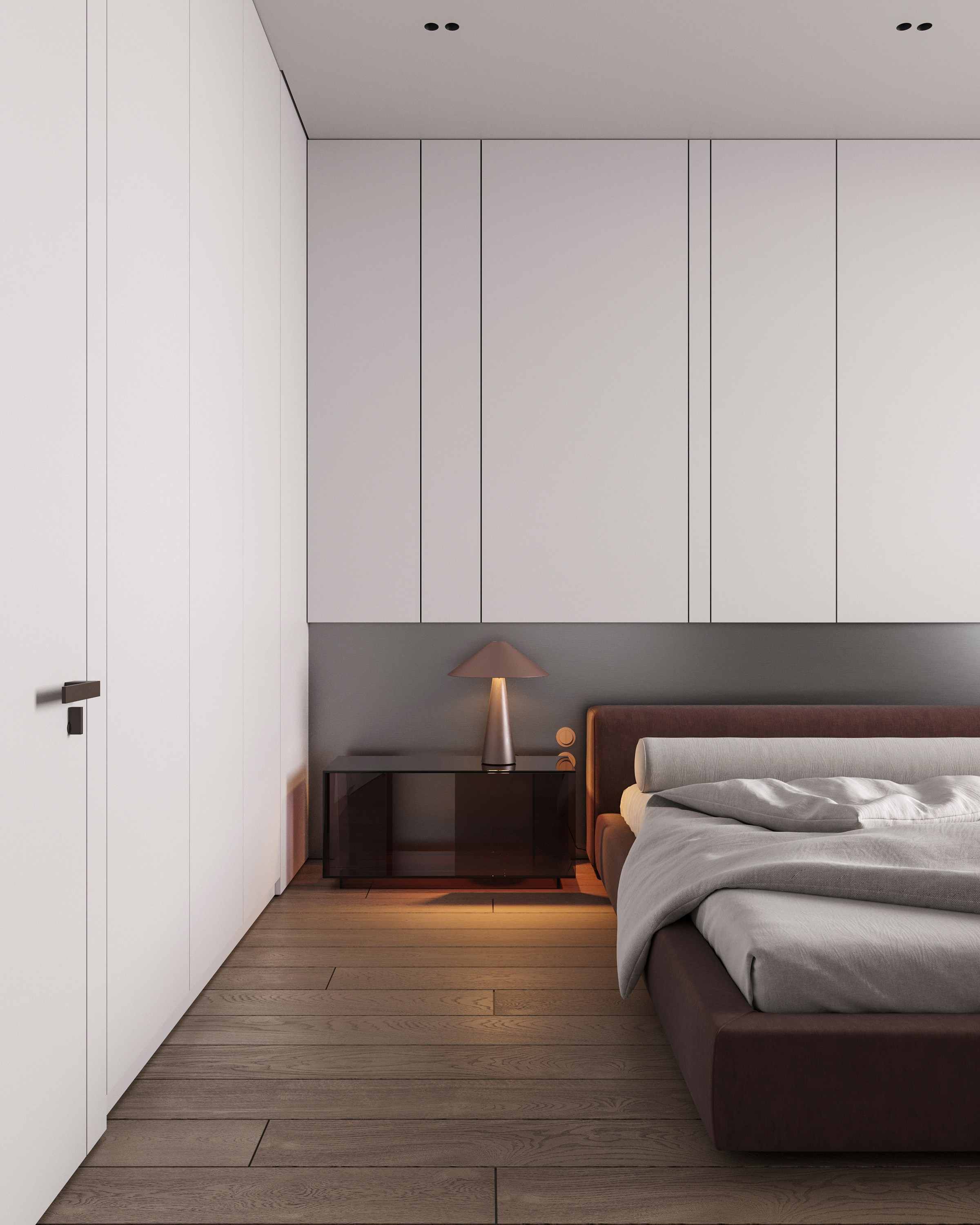 B&W AESTHETIC | DESIGNER ANNE KIREEVA. Interior Visualization by Valerie Stetyukevich