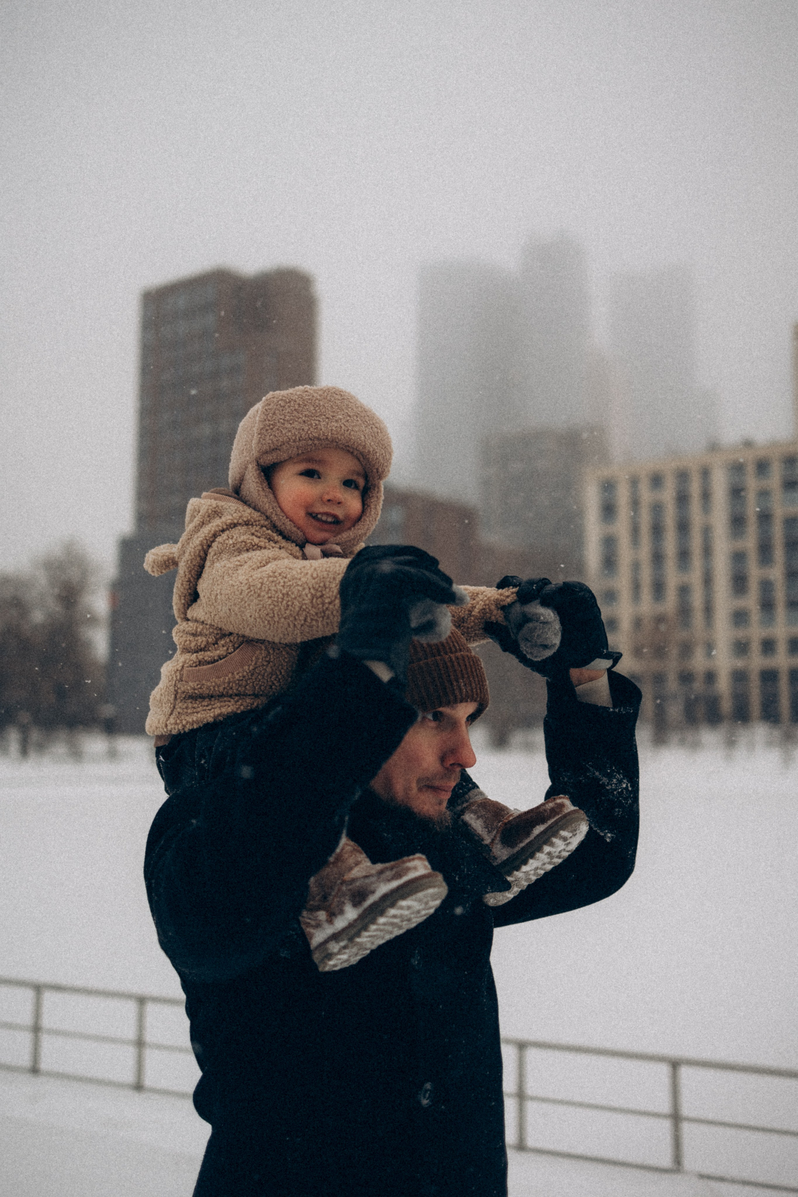 Семейная фотосессия на улице. Семейный фотограф в Москве Бунина Маргарита